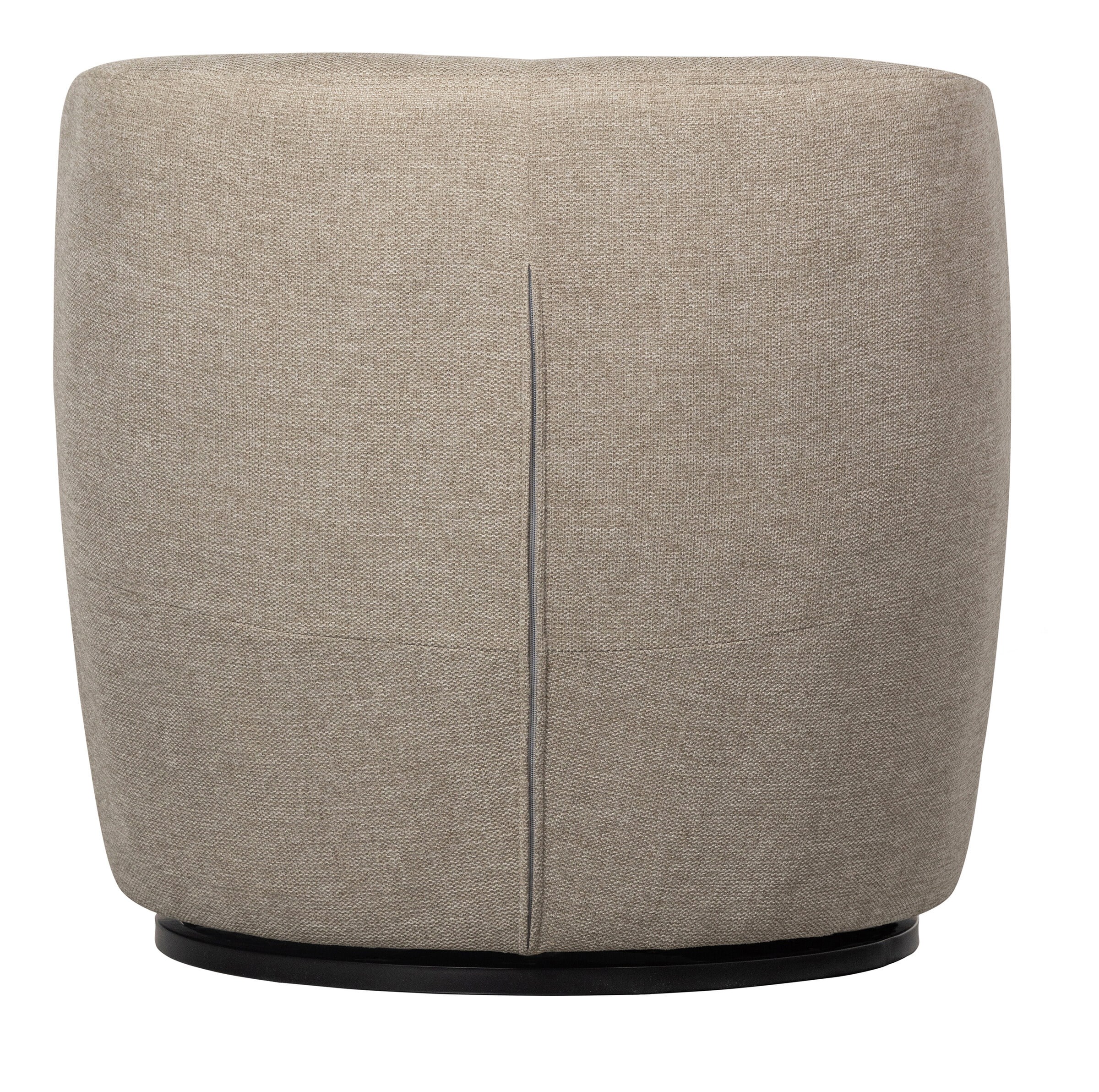 WOOOD Draaifauteuil 'Serra' Woven, kleur Zand