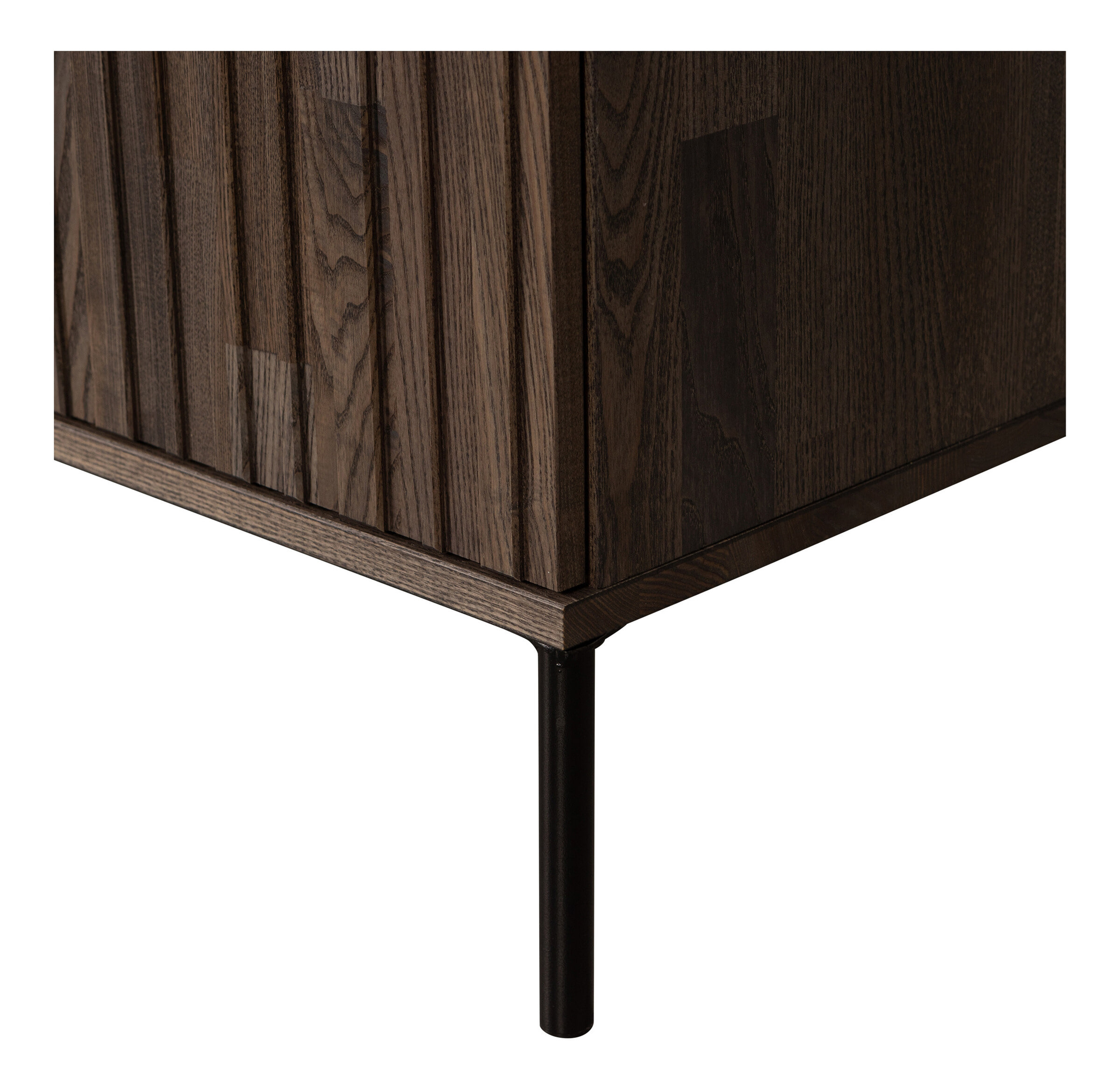 WOOOD Dressoir 'New Gravure' Essenhout, 200cm, kleur Espresso