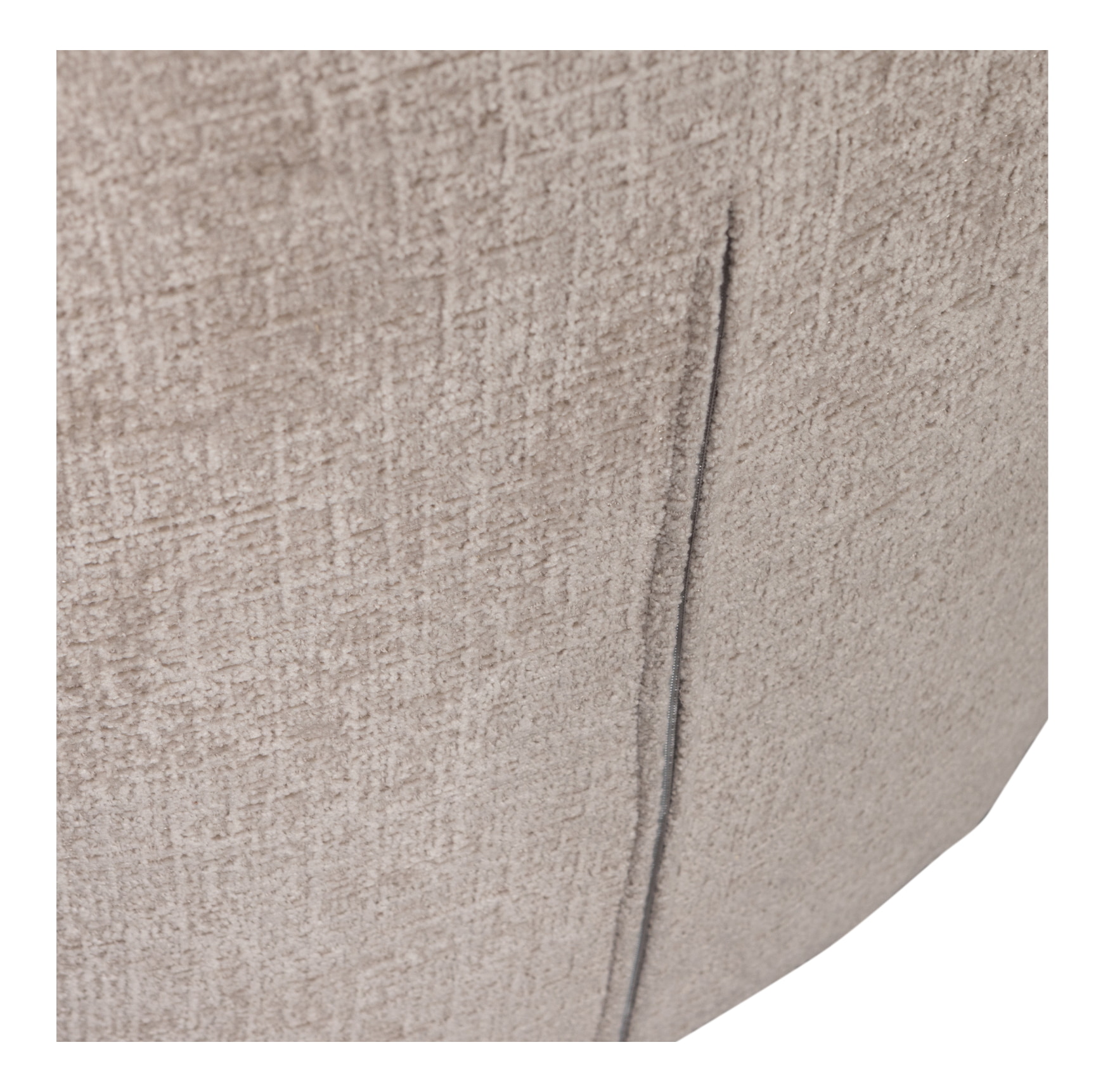 WOOOD Draaifauteuil 'Atty' Structure Velvet, kleur Zand
