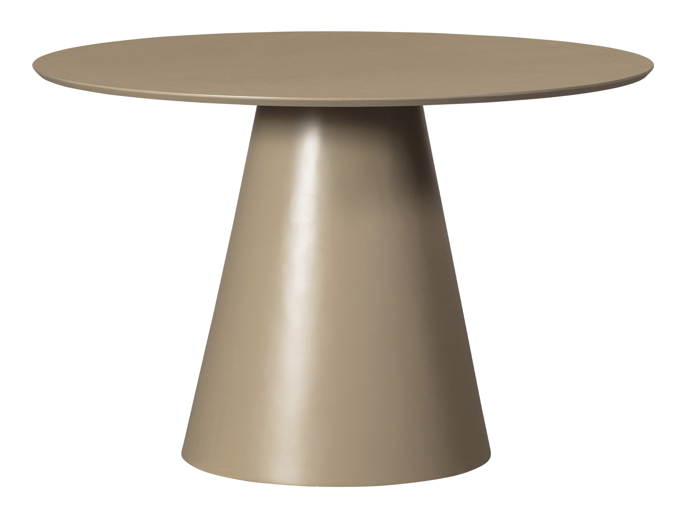 WOOOD Ronde Eettafel 'Jorre' 120cm, kleur Military Brown