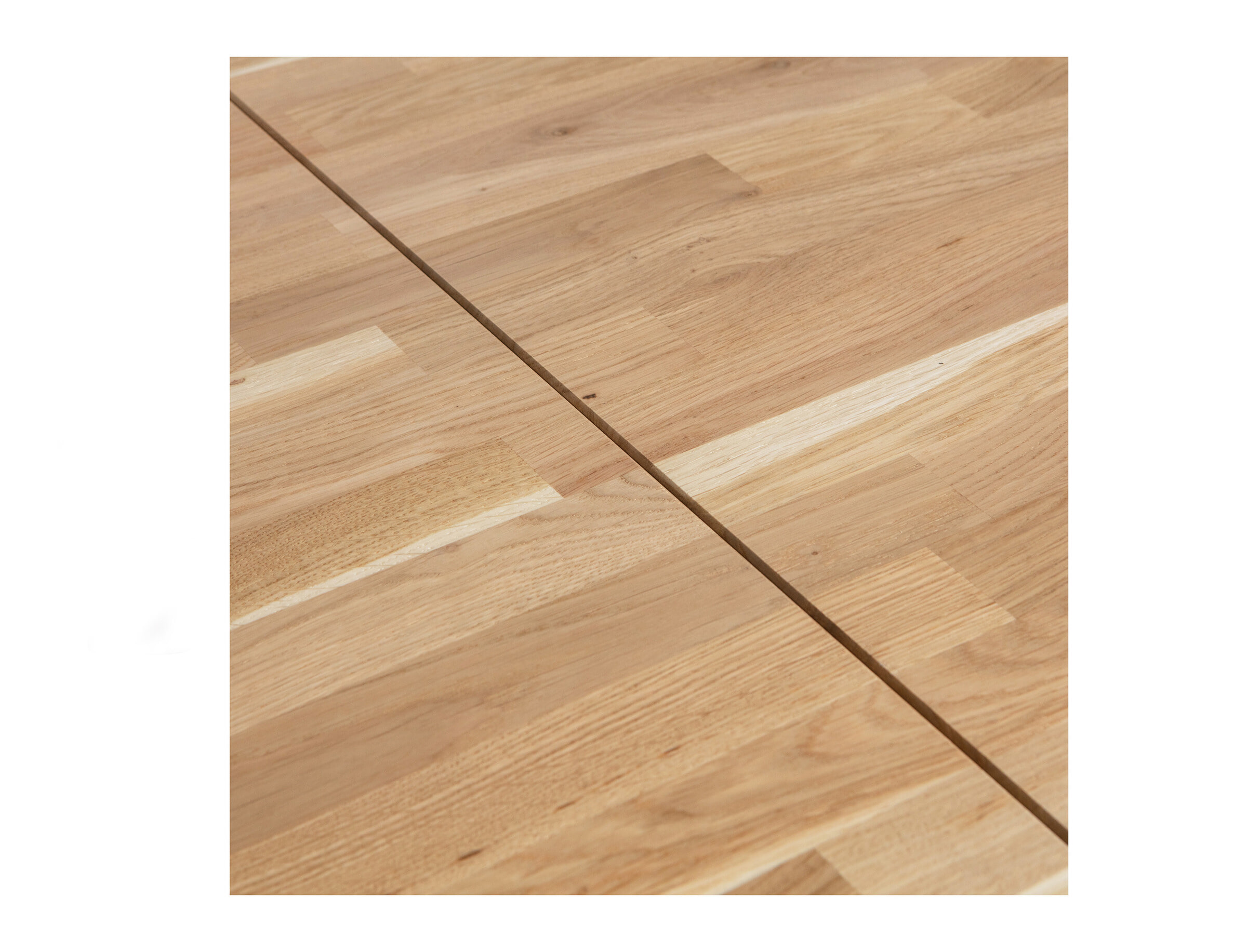 WOOOD Eettafel 'Combi-tablo' Eikenhout, 240 x 100cm, kleur Naturel