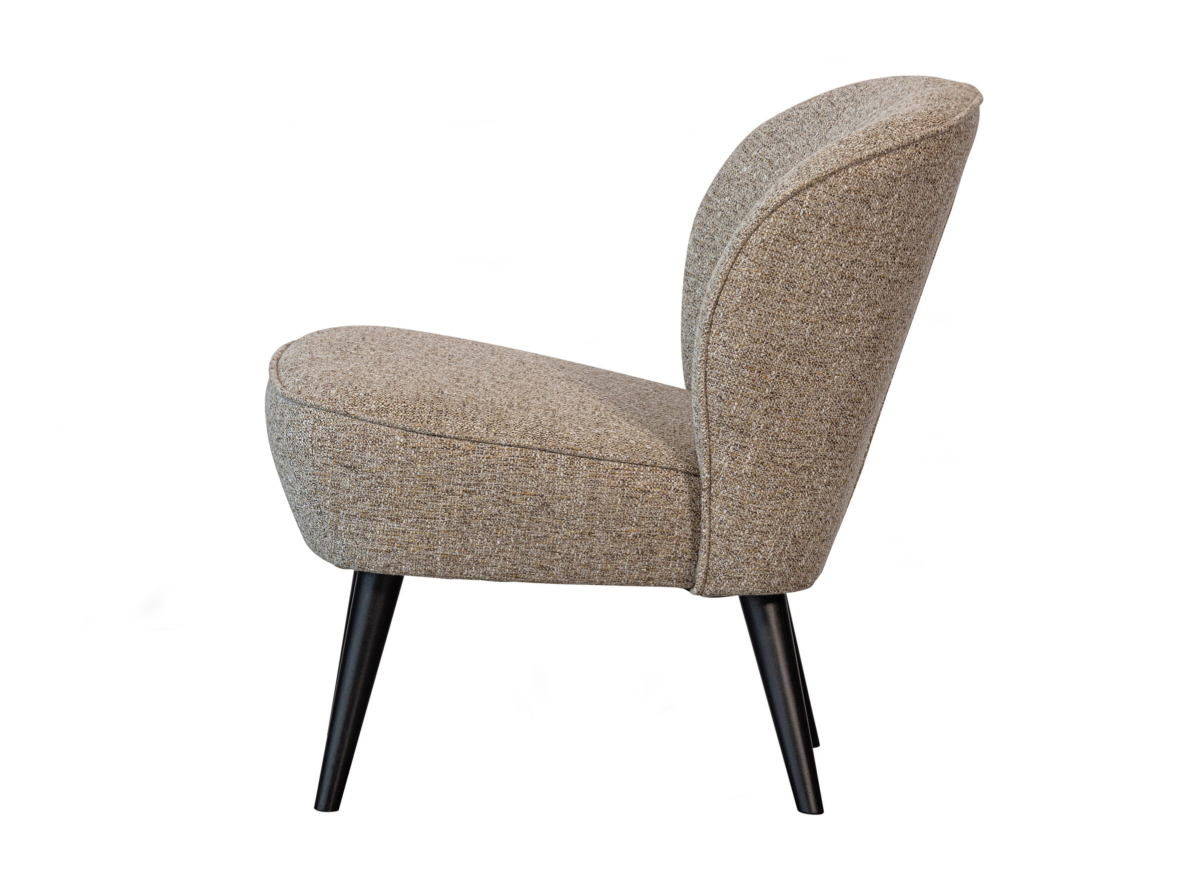 WOOOD Fauteuil 'Sara' Melange, kleur Naturel