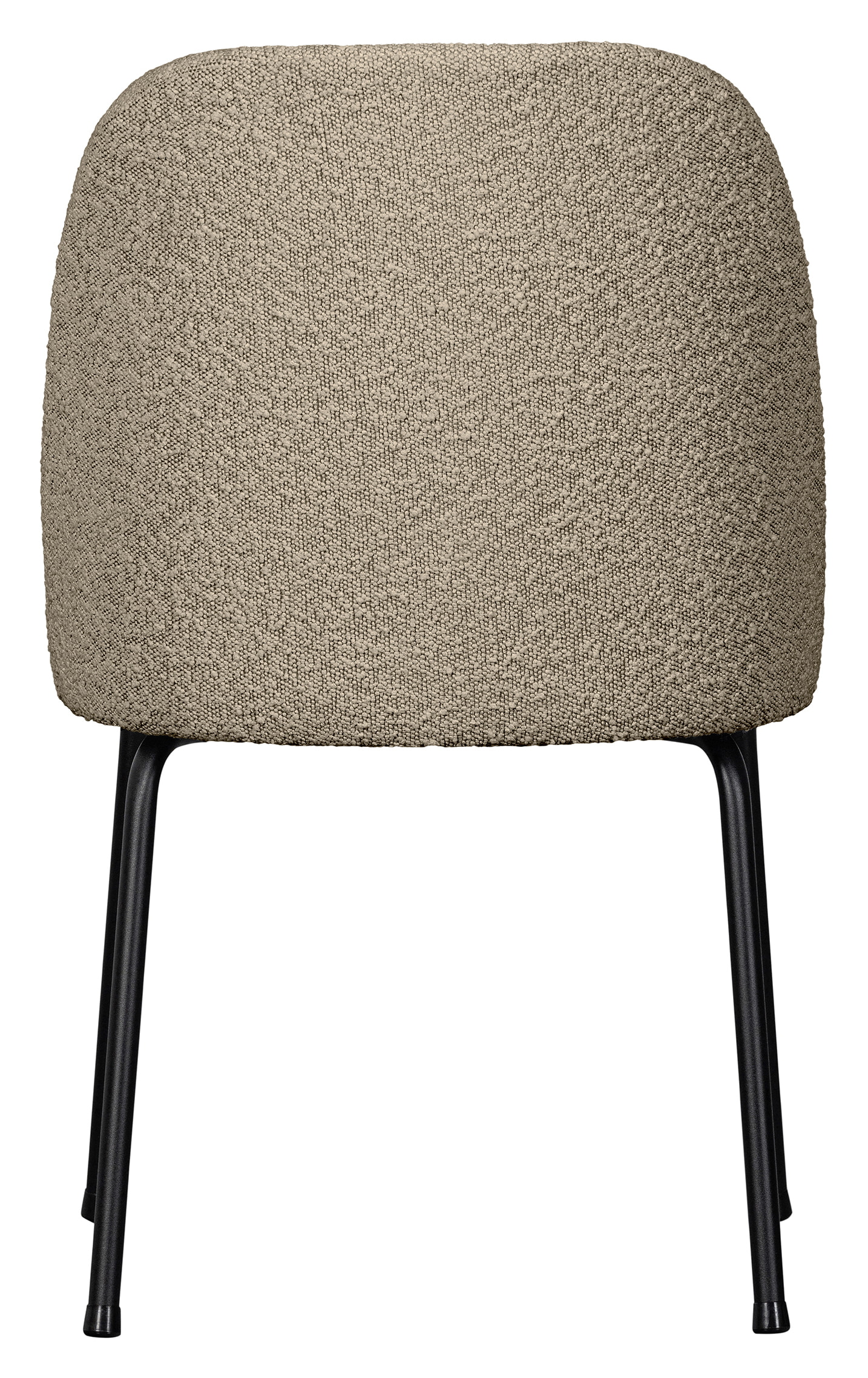 WOOOD Eetkamerstoel 'Vogue' Bouclé, kleur Beige