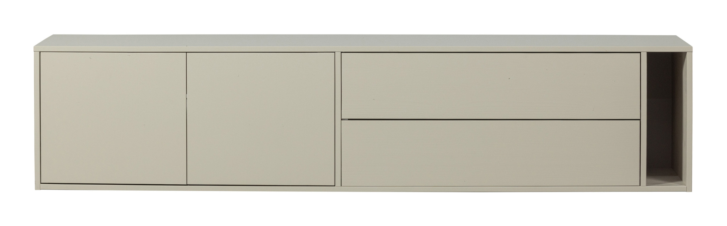 vtwonen TV-meubel 'Settle Down' Grenenhout, 200cm, kleur Dust