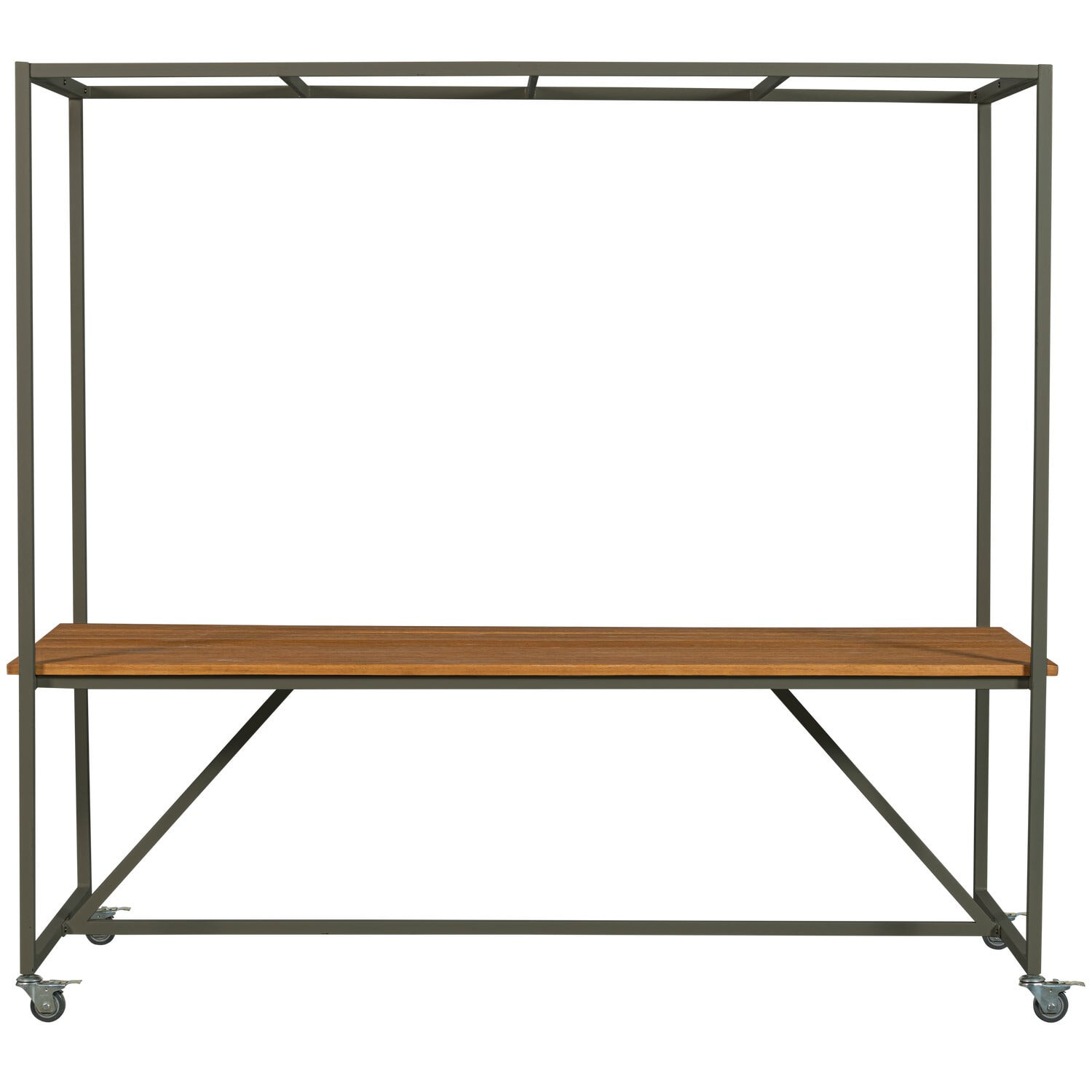 vtwonen Outdoor Eettafel 'Blue Sky' Met decoframe, 220 x 97cm