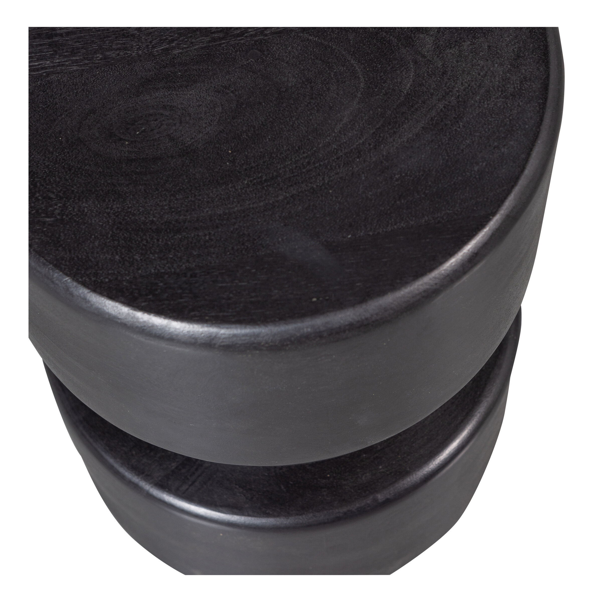 WOOOD Bijzettafel 'Tuve' 30cm, kleur Matzwart