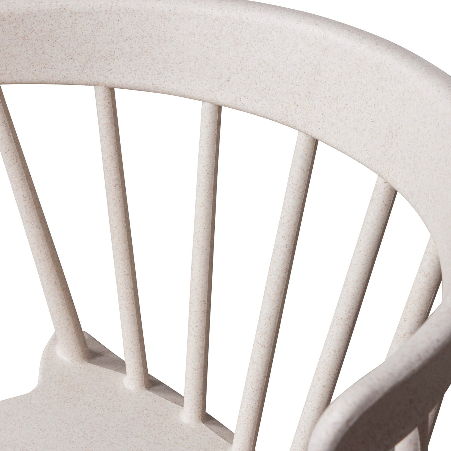 WOOOD Tuin / Eetkamerstoel 'Bliss' kleur Off White Melange