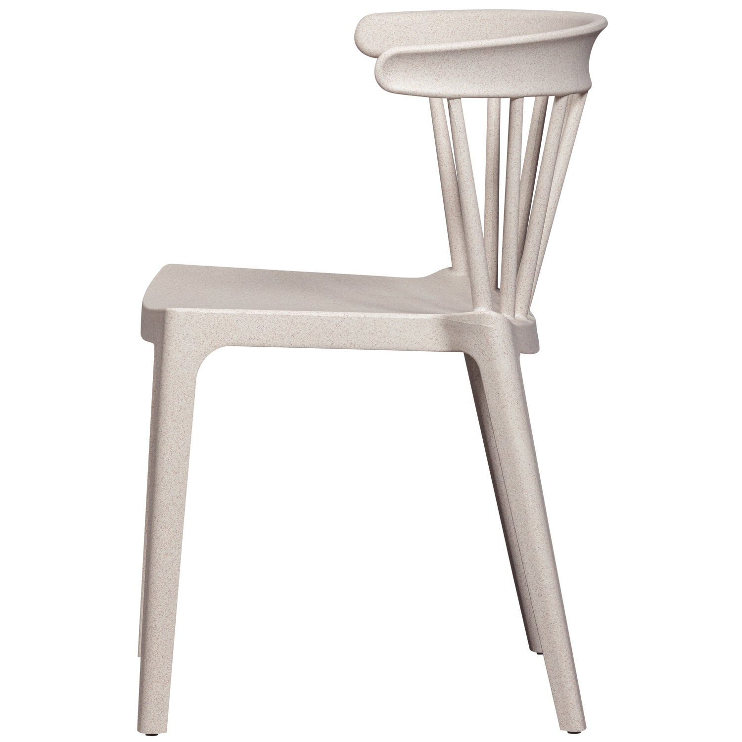 WOOOD Tuin / Eetkamerstoel 'Bliss' kleur Off White Melange