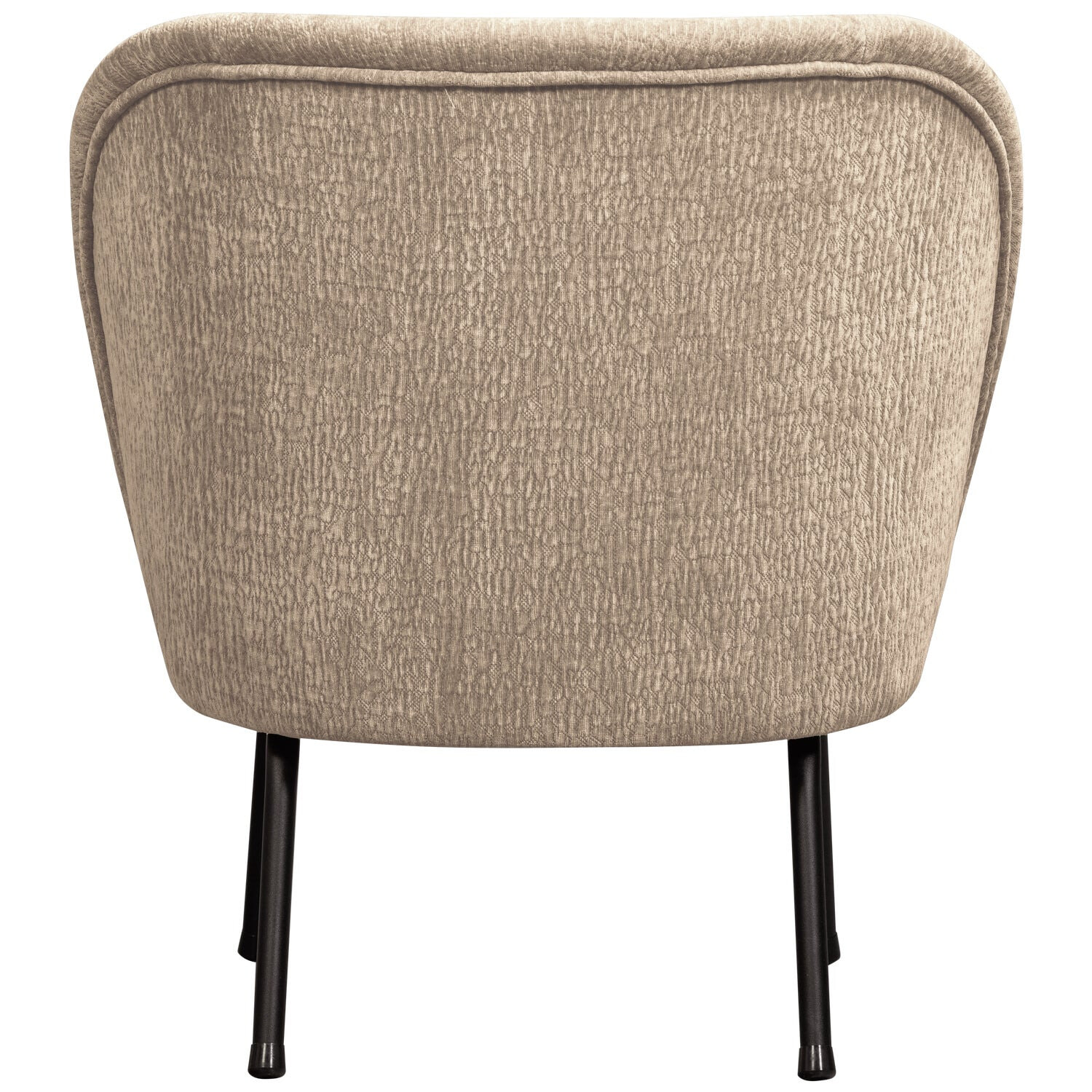 WOOOD Fauteuil 'Vogue' Chenille, kleur Zand