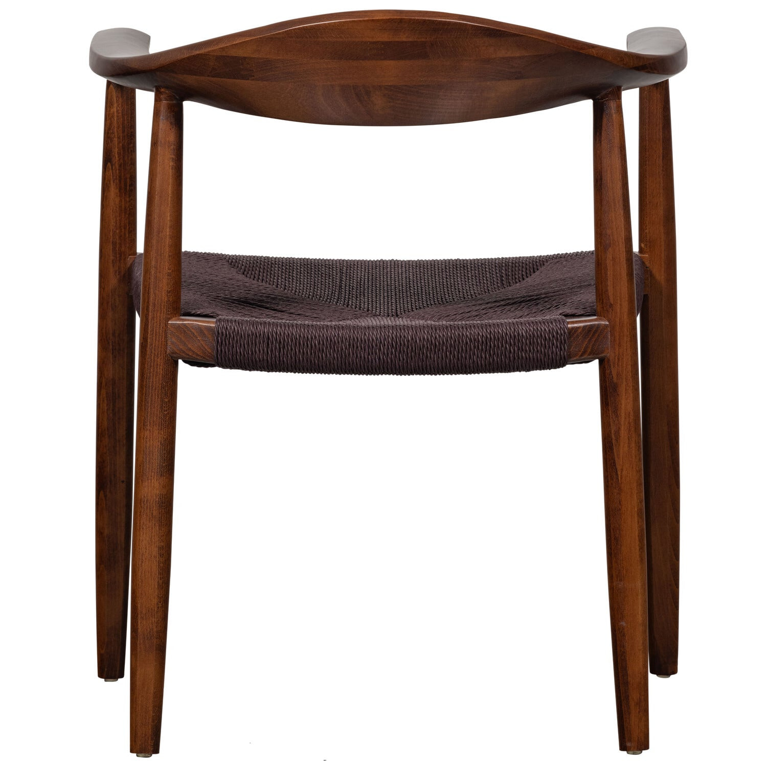 vtwonen Eetkamerstoel 'Embrace' Beukenhout, kleur Donkerbruin