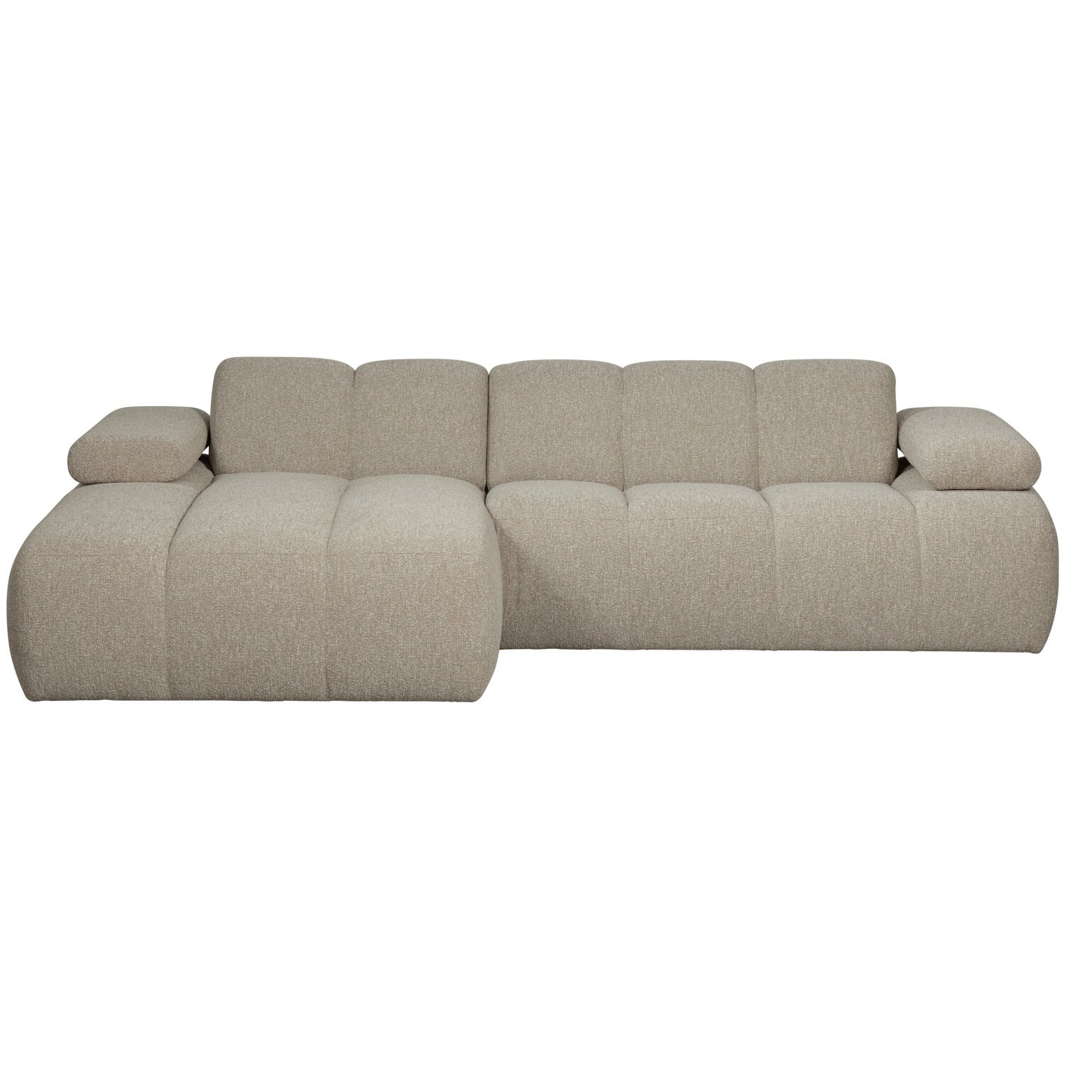 WOOOD Loungebank 'Mojo' Bouclé, kleur Beige Melange