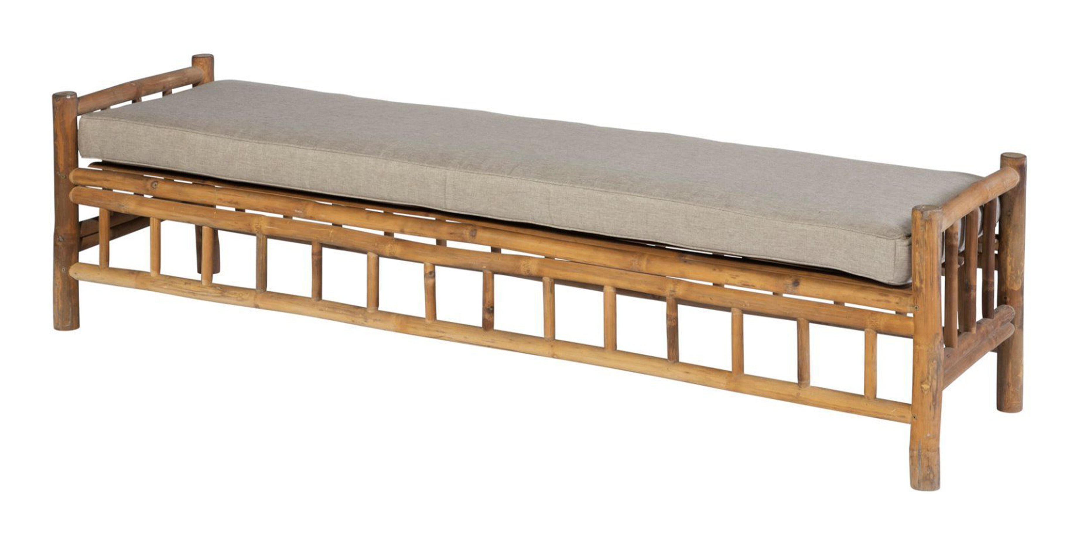 Exotan Tuinbank Bamboo Bamboe hout - Taupe