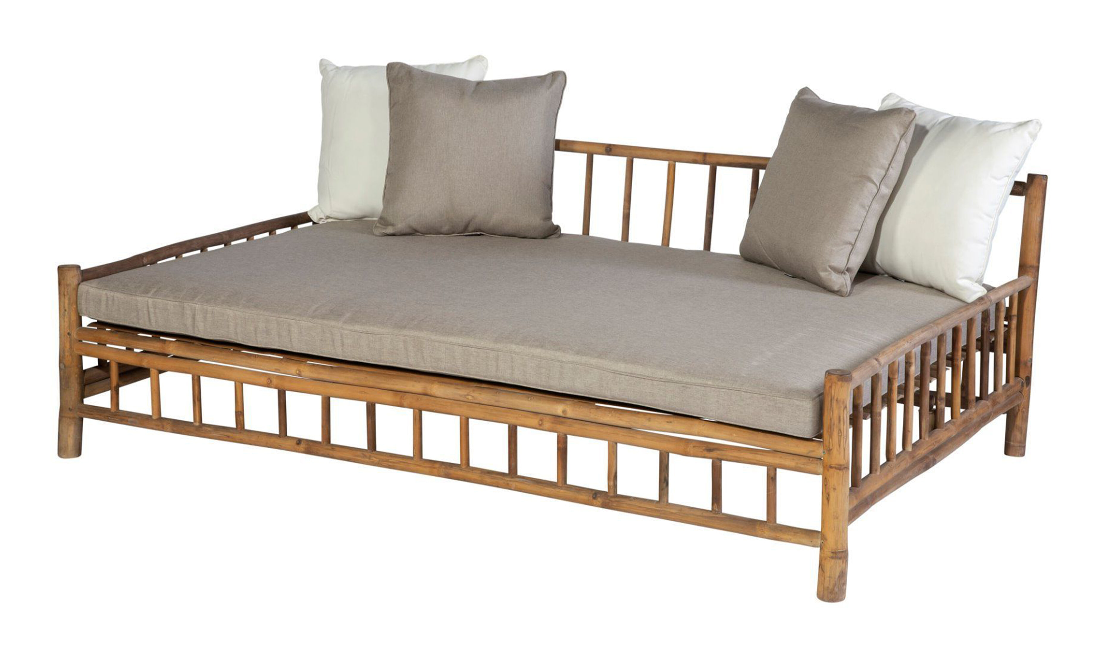 Exotan Daybed Bamboo Bamboe hout - Taupe