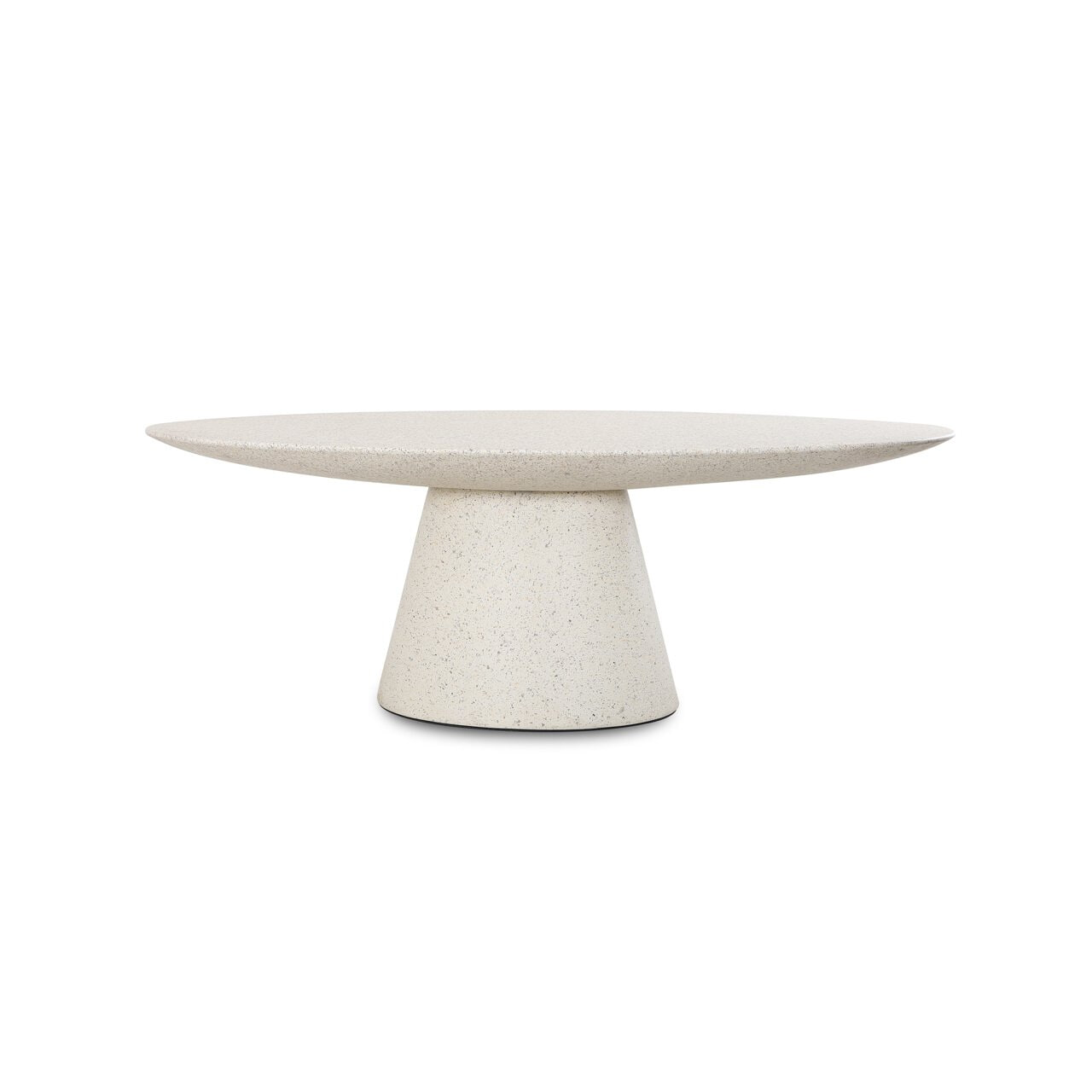 Richmond Interiors Richmond Ovale Outdoor Eettafel Nassau 220 x 110cm - Beige