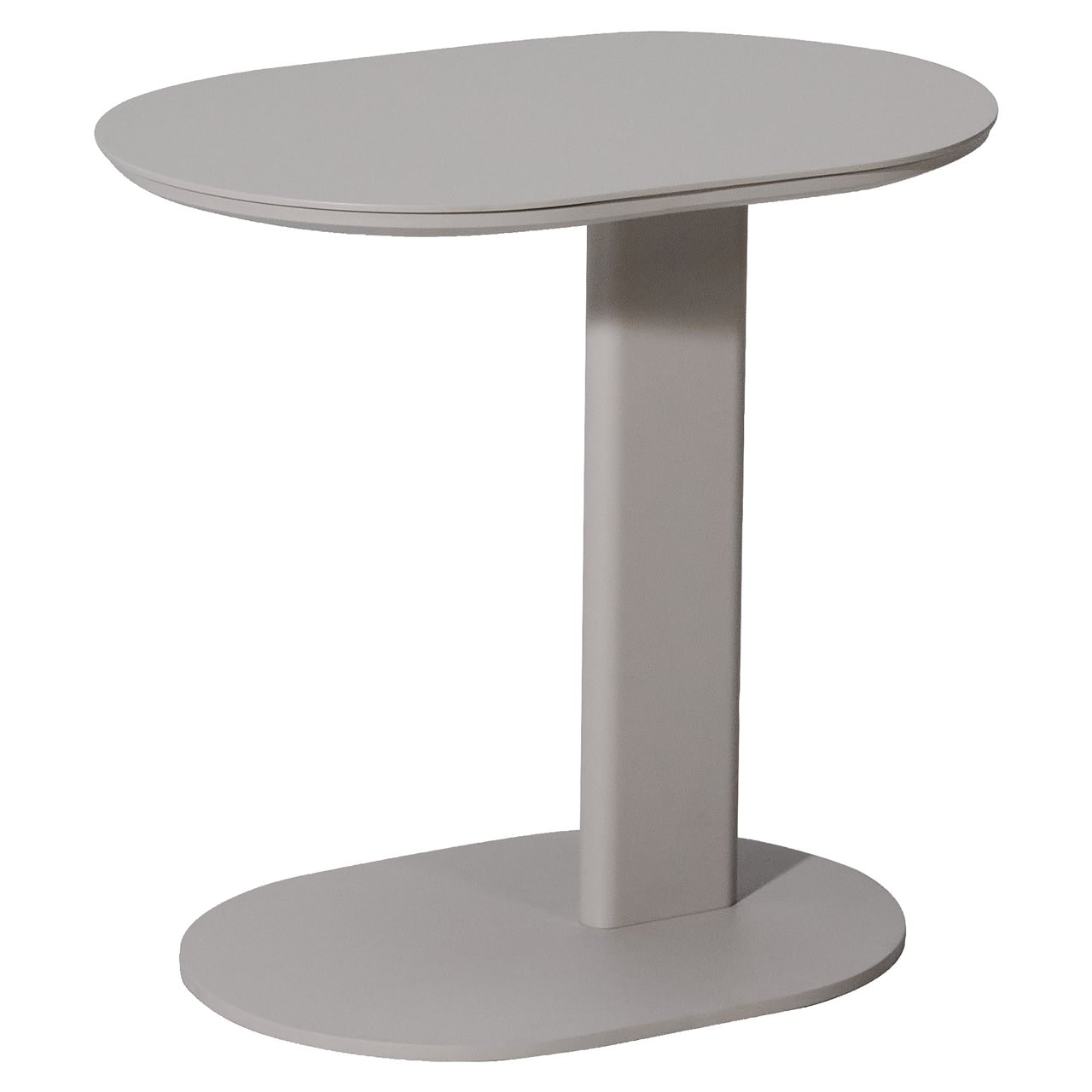 Richmond Outdoor Bijzettafel Quinn 52 x 35cm - Beige - Ovaal