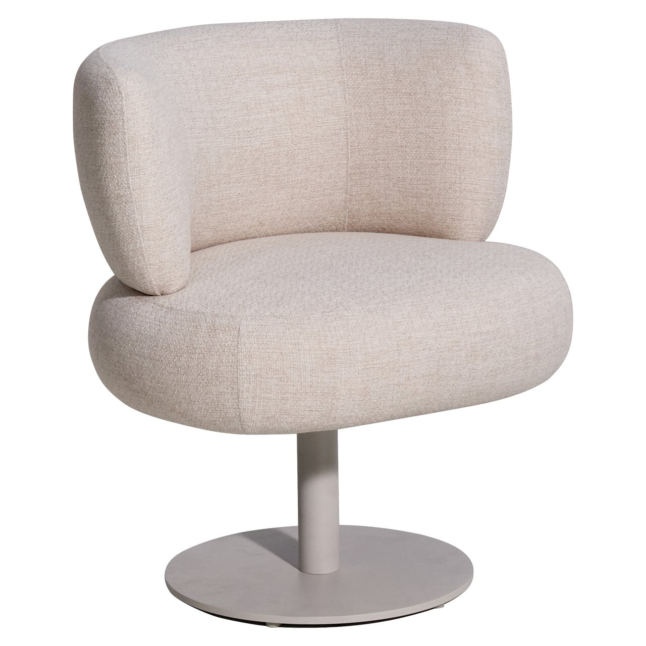 Richmond Interiors Richmond Draaibare Outdoor Eetkamerstoel Mason - Beige