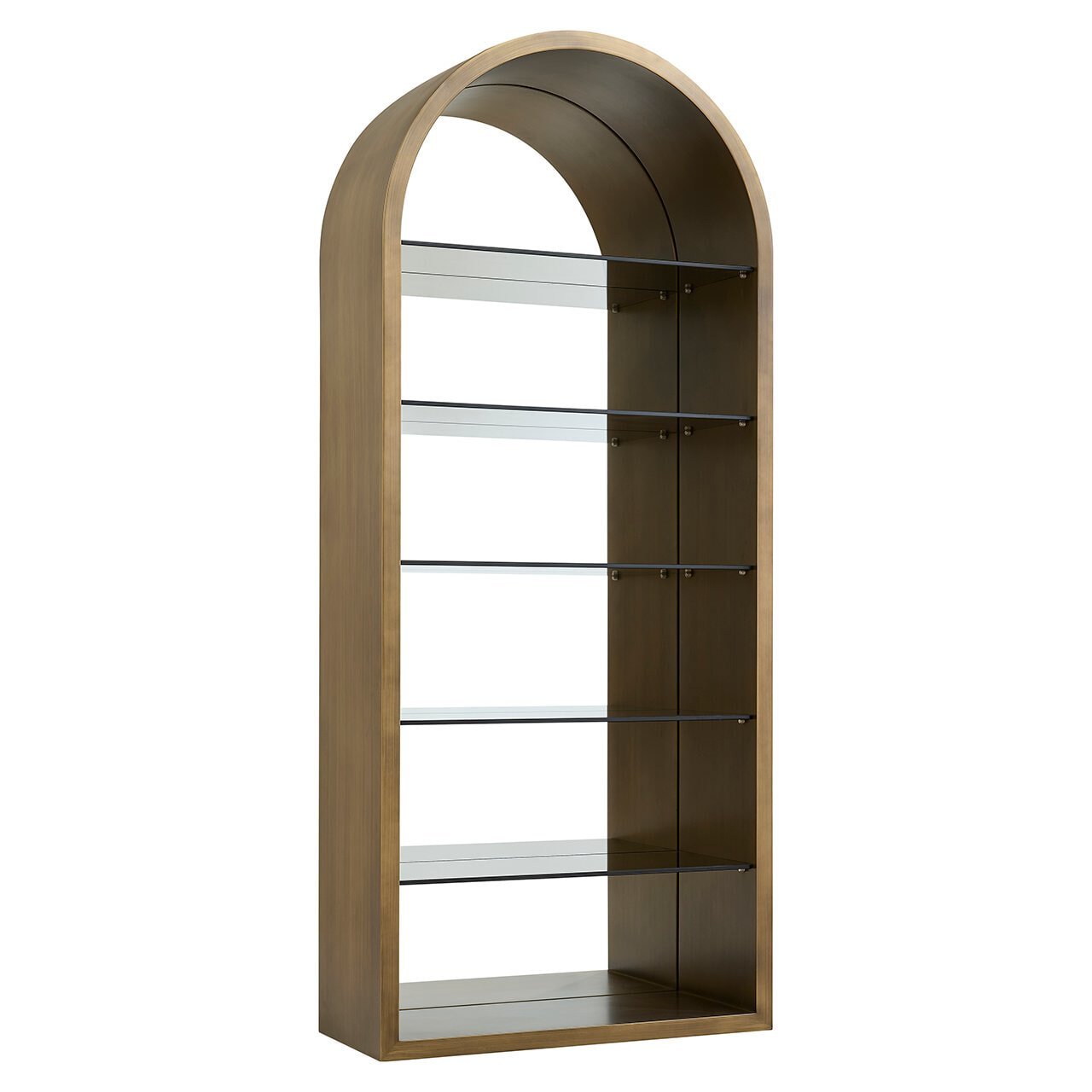 Richmond Wandkast Bowic 210 x 90cm - Brushed Gold