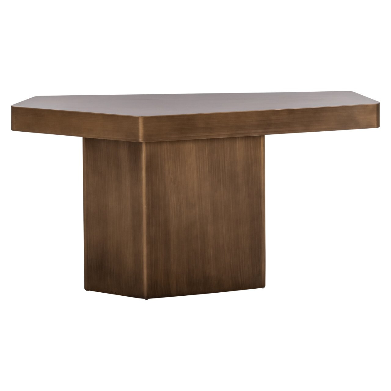 Richmond Sidetable 'Hexa' 150cm, kleur Brushed Gold