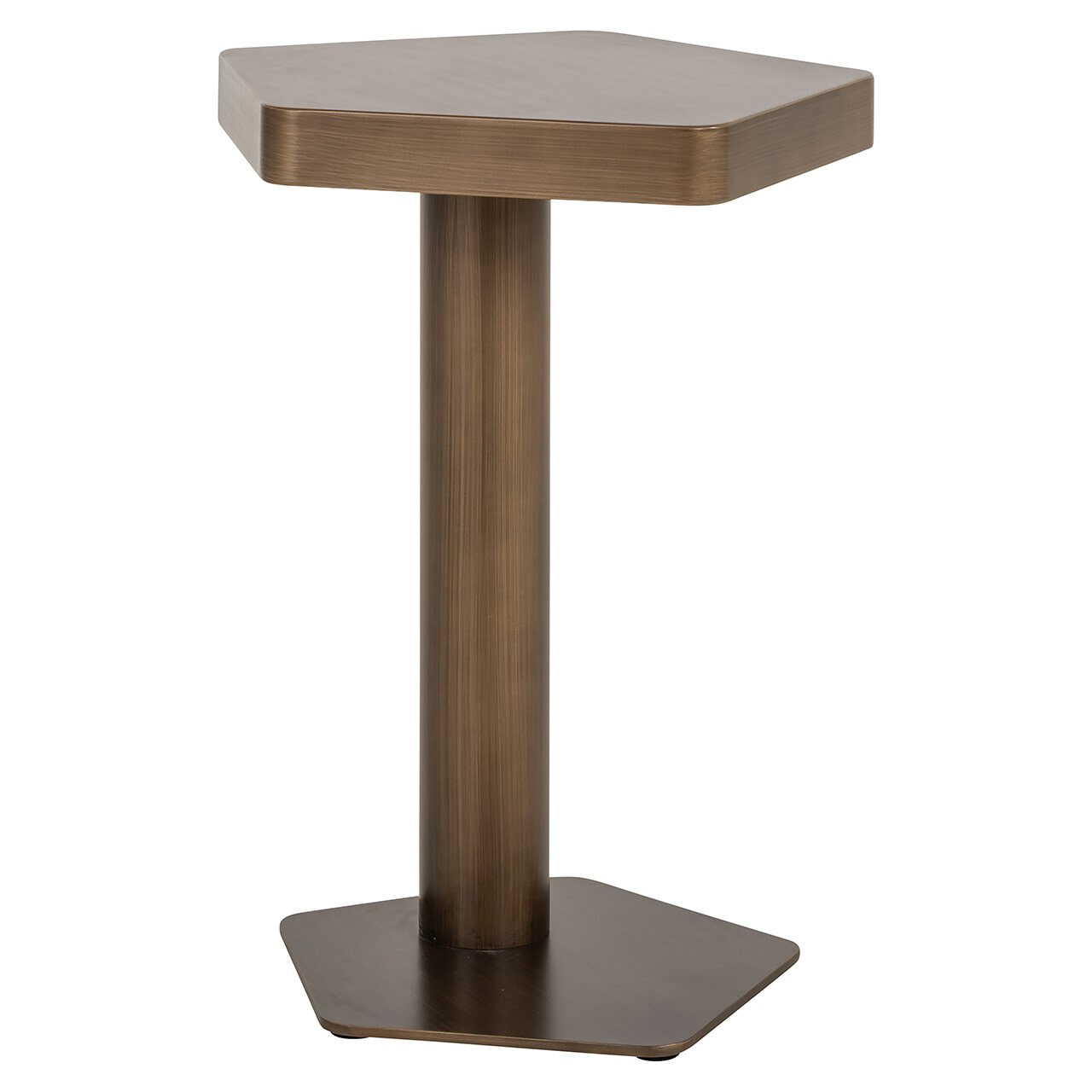 Richmond Laptoptafel Hexa 45 x 44cm - Brushed Gold