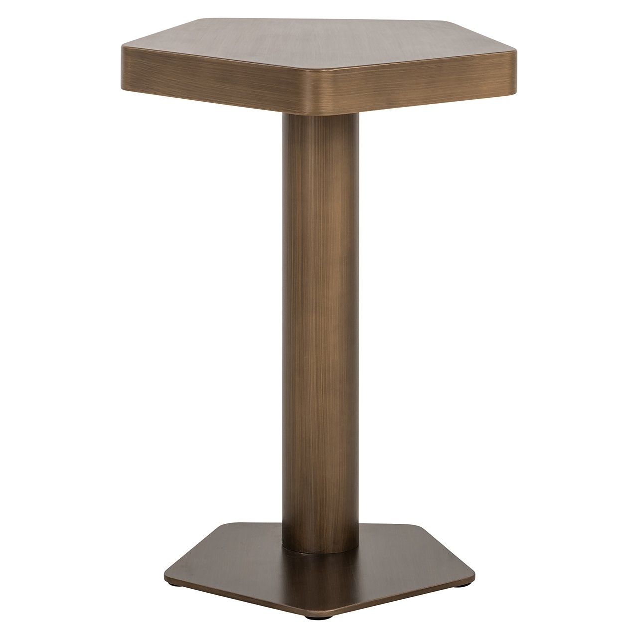 Richmond Laptoptafel 'Hexa' 45 x 44cm, kleur Brushed Gold