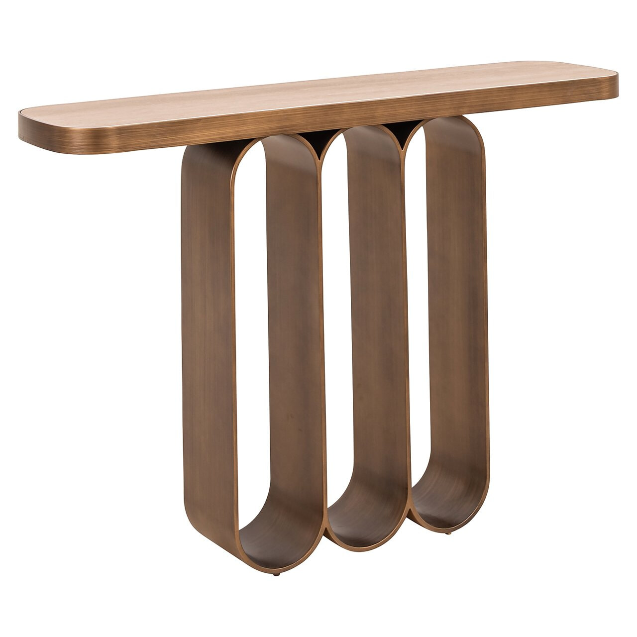 Richmond Interiors Richmond Sidetable Locarno 120cm - Brushed Gold