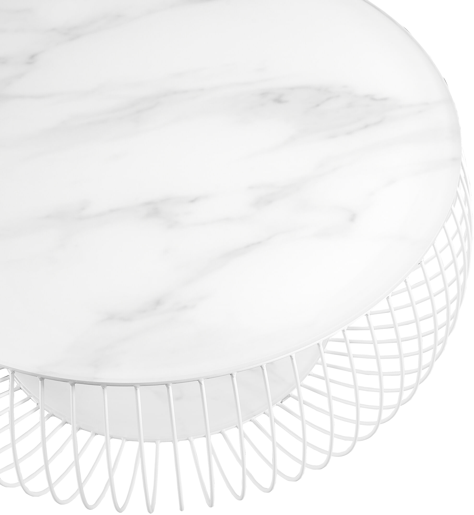 Artistiq Ronde Salontafel 'Yoseph' Marmerlook, 86cm