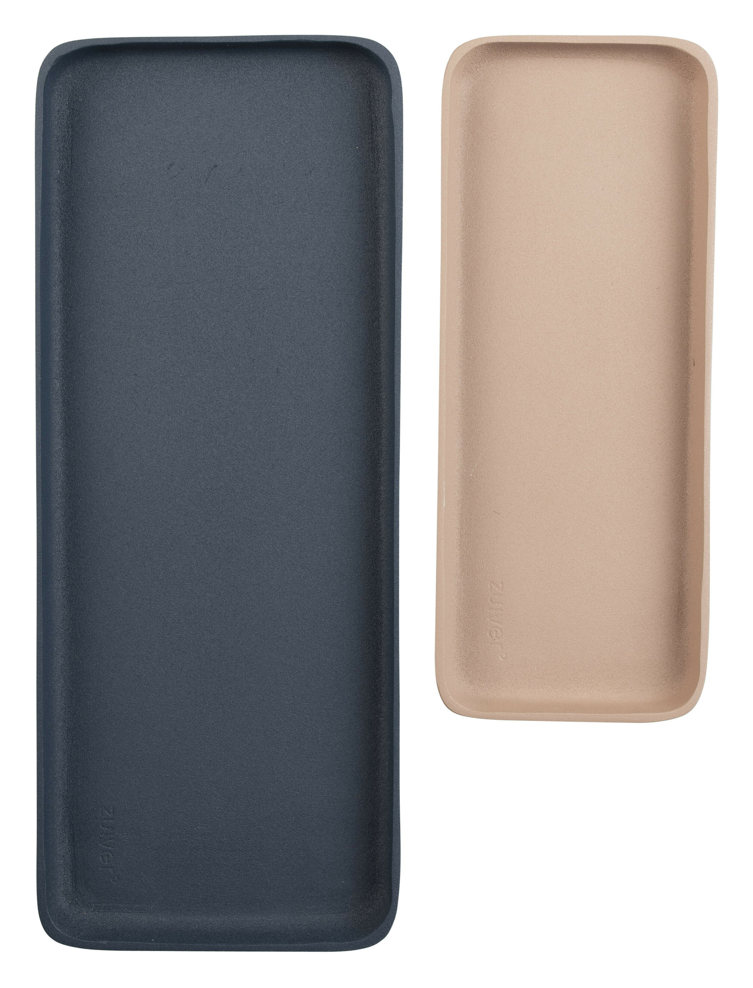 Zuiver Tray 'Rebel' Set van 2 stuks, kleur Blauw/Roze