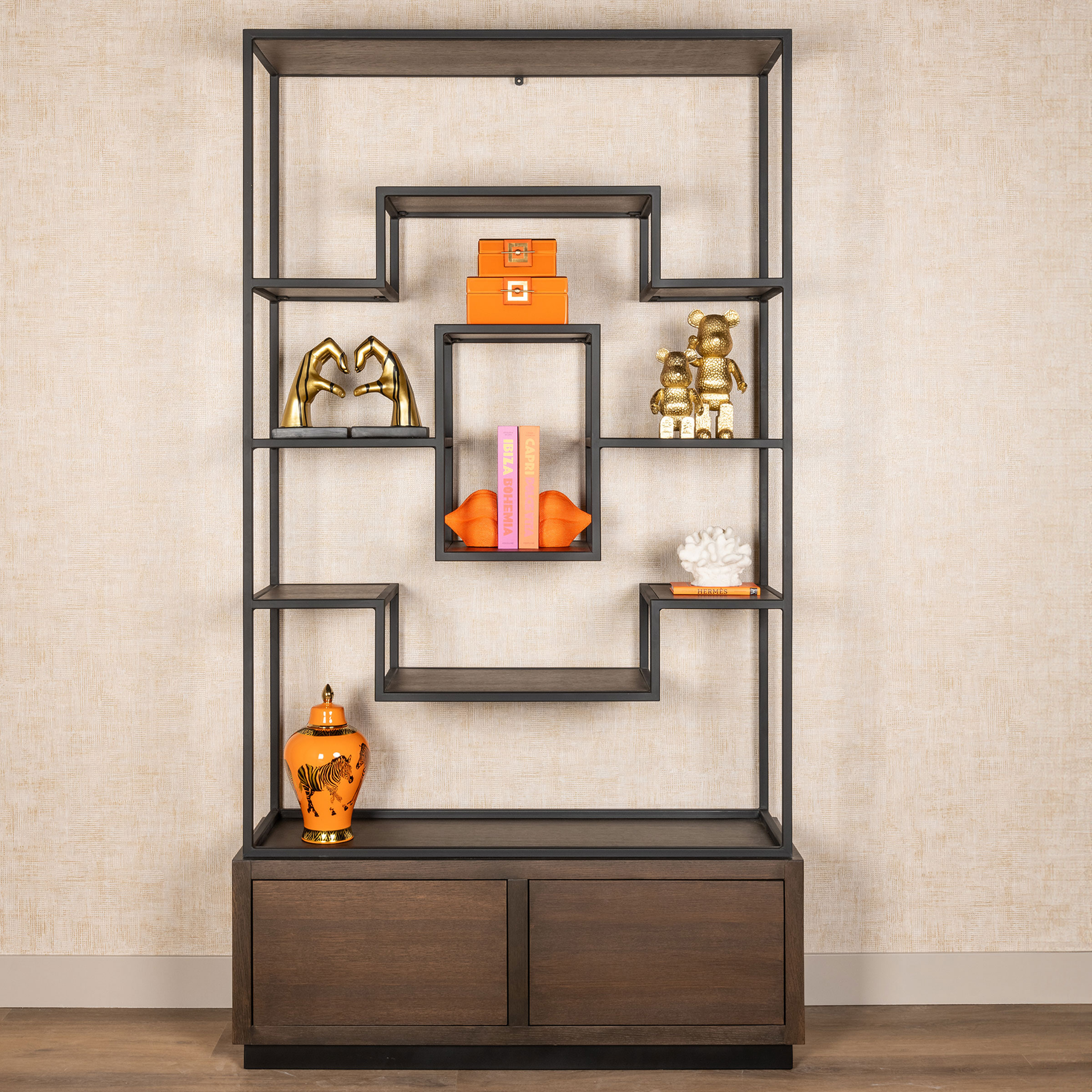 Richmond Wandkast 'Bonvoy' Eiken, 222 x 120cm