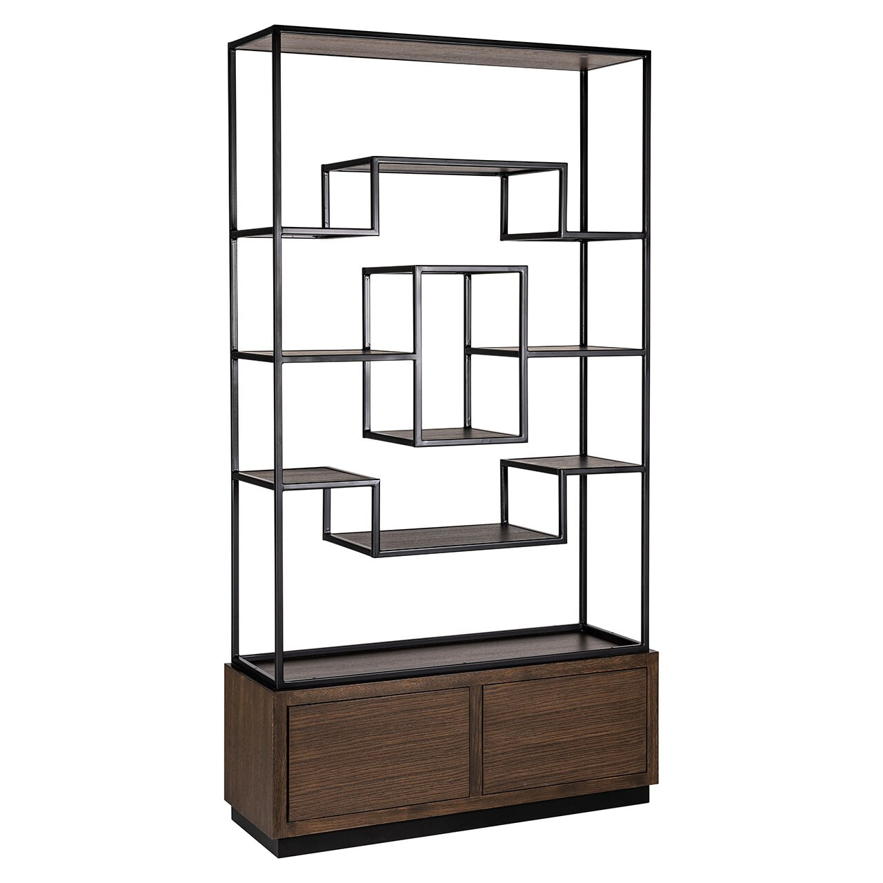 Richmond Wandkast Bonvoy Eiken, 222 x 120cm - Bruin