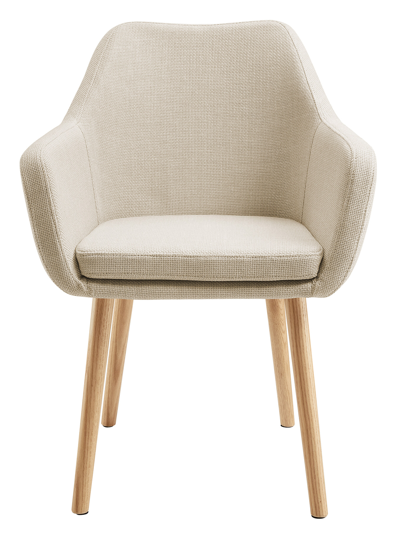 Artistiq Eetkamerstoel 'Jua' Stof, kleur Beige