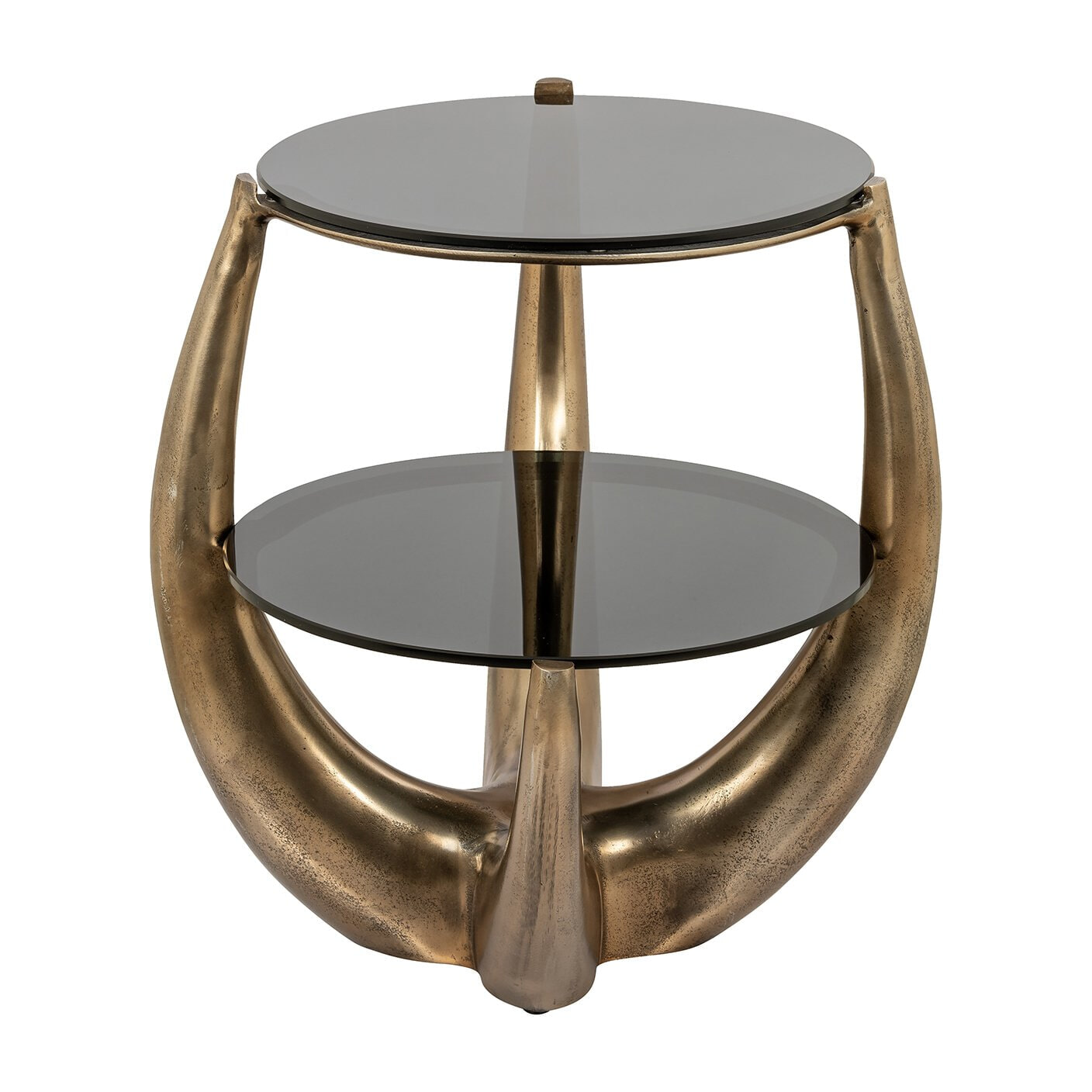 Richmond Bijzettafel Aida 61 x 48cm - Goud - Rond