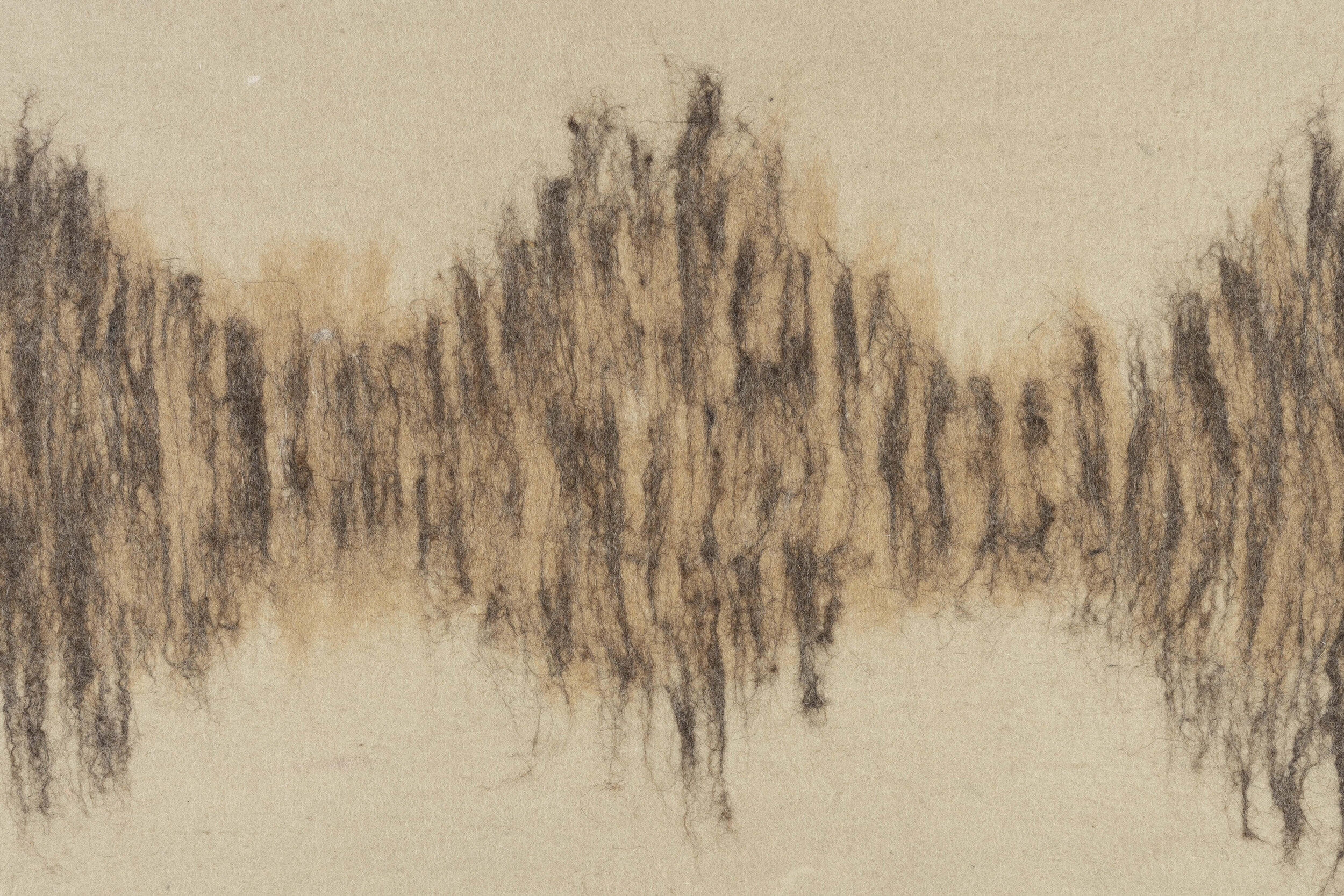 Dutchbone Wanddecoratie 'Wangdi' Vilt, 53 x 99cm