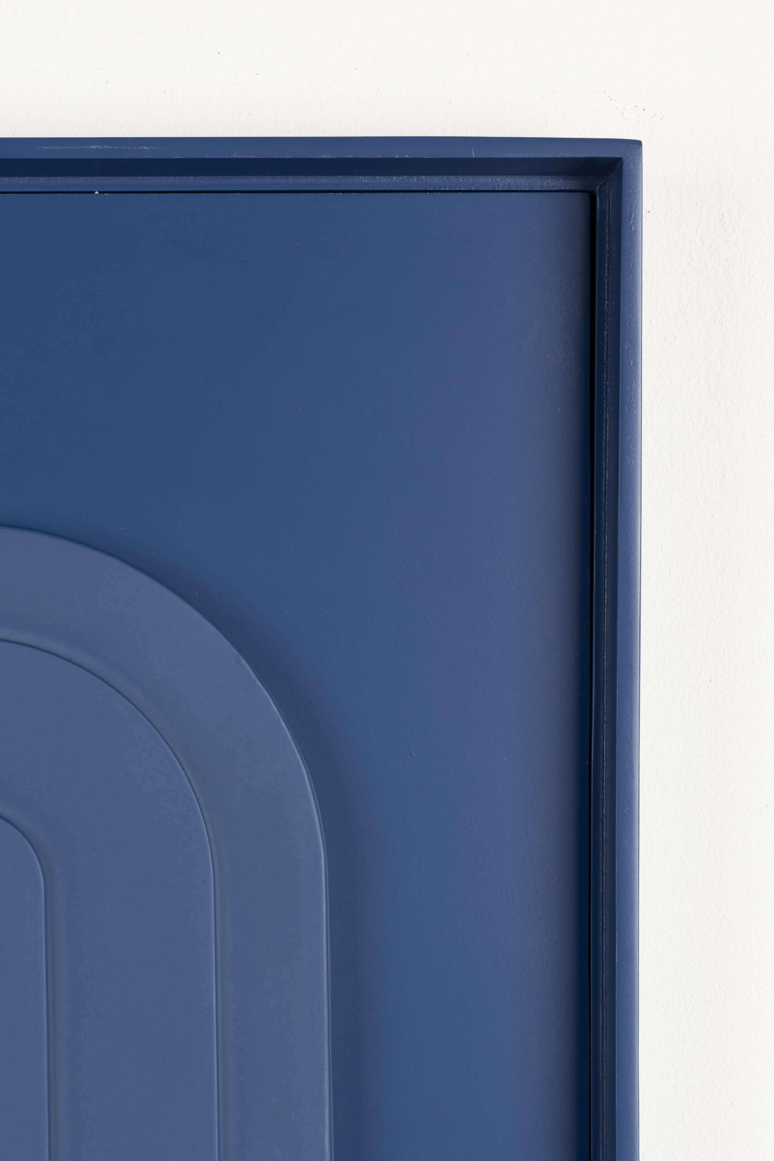 Zuiver Wanddecoratie 'August' 64 x 52cm, kleur Blauw