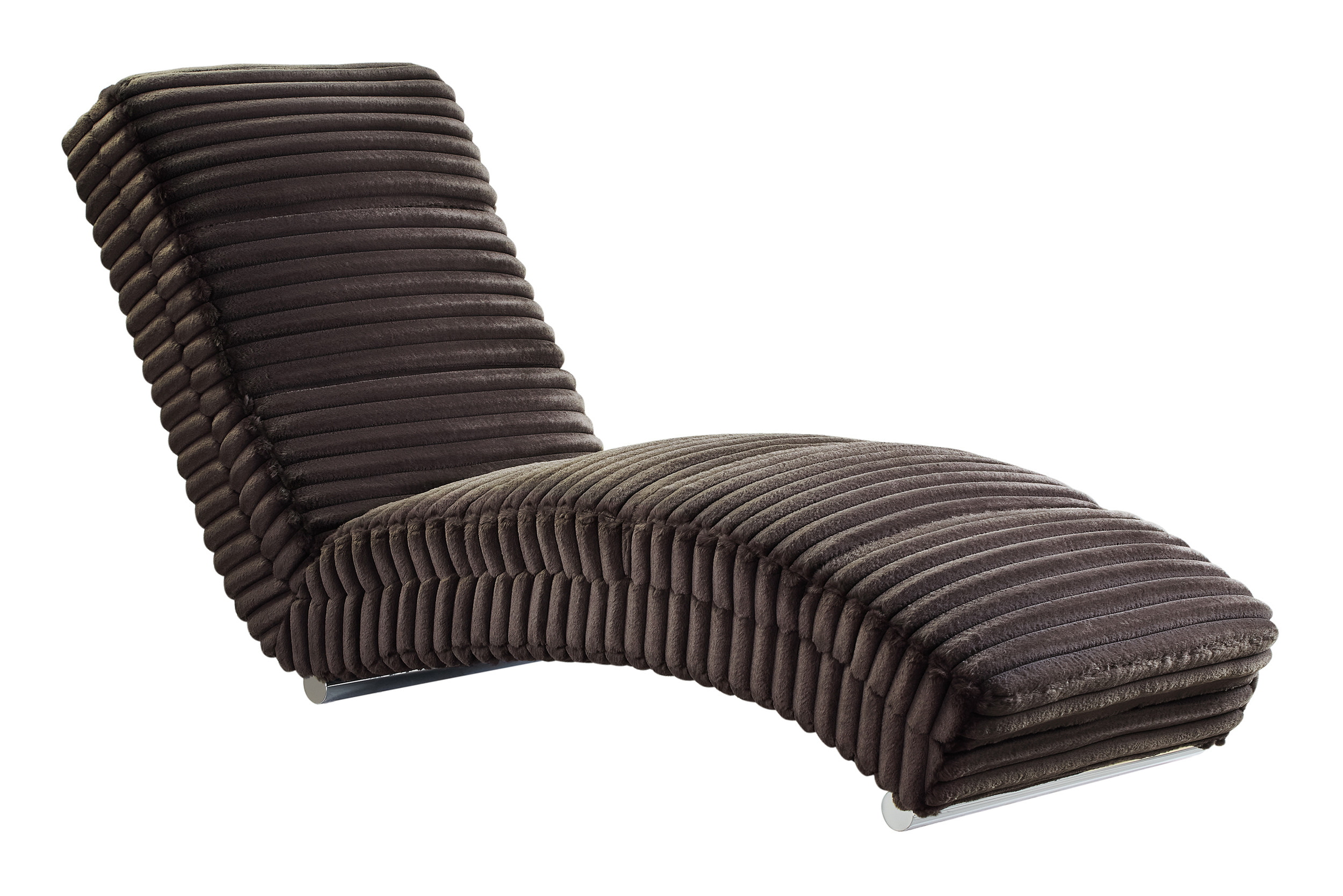 Artistiq Relaxfauteuil 'Amaryllis' Rib, kleur Zwart