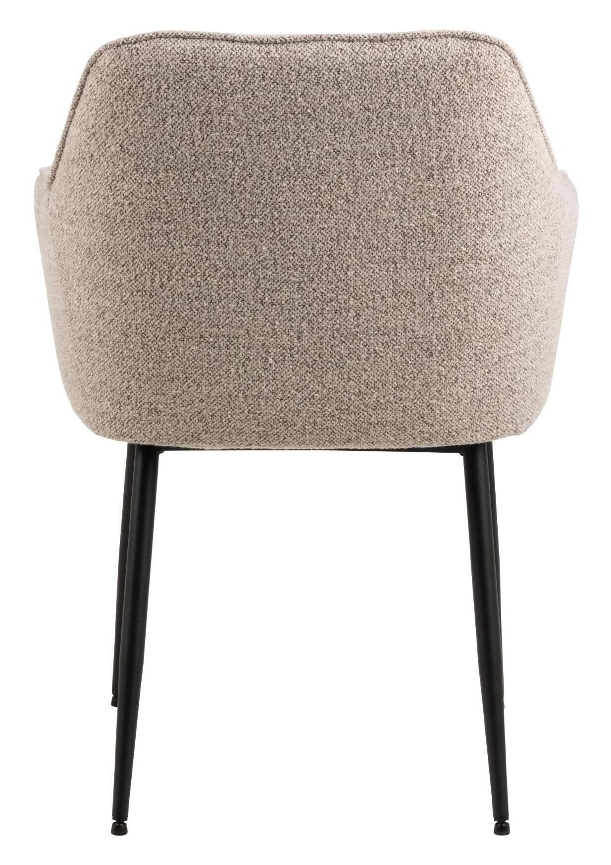 Bendt Eetkamerstoel 'Helena' Bouclé, kleur Beige