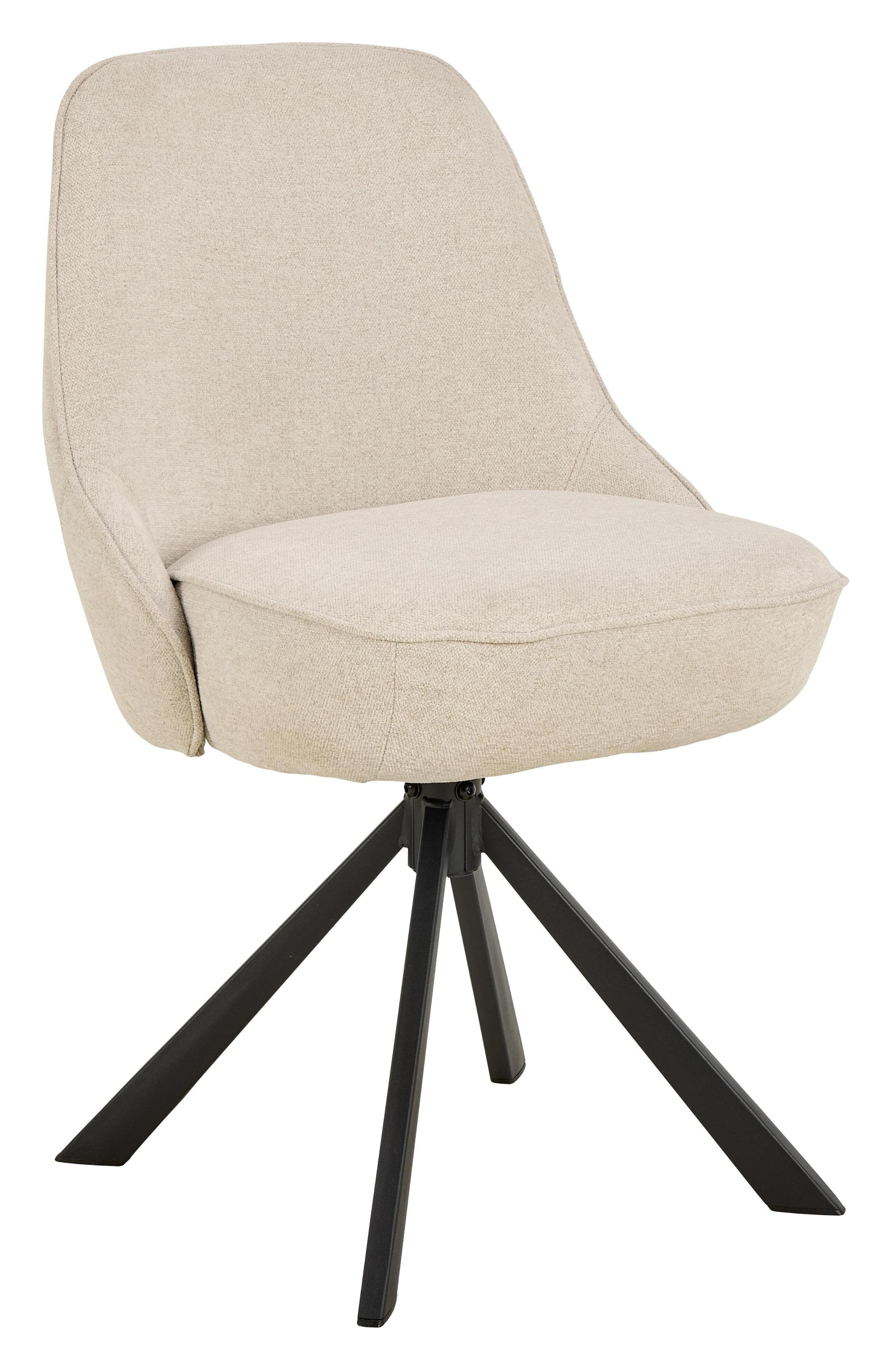 Bendt Draaibare Eetkamerstoel Shavana Chenille - Beige