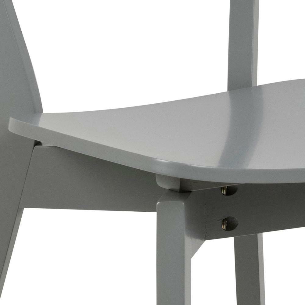 Bendt Houten Eetkamerstoel 'Torkil' kleur Grijs