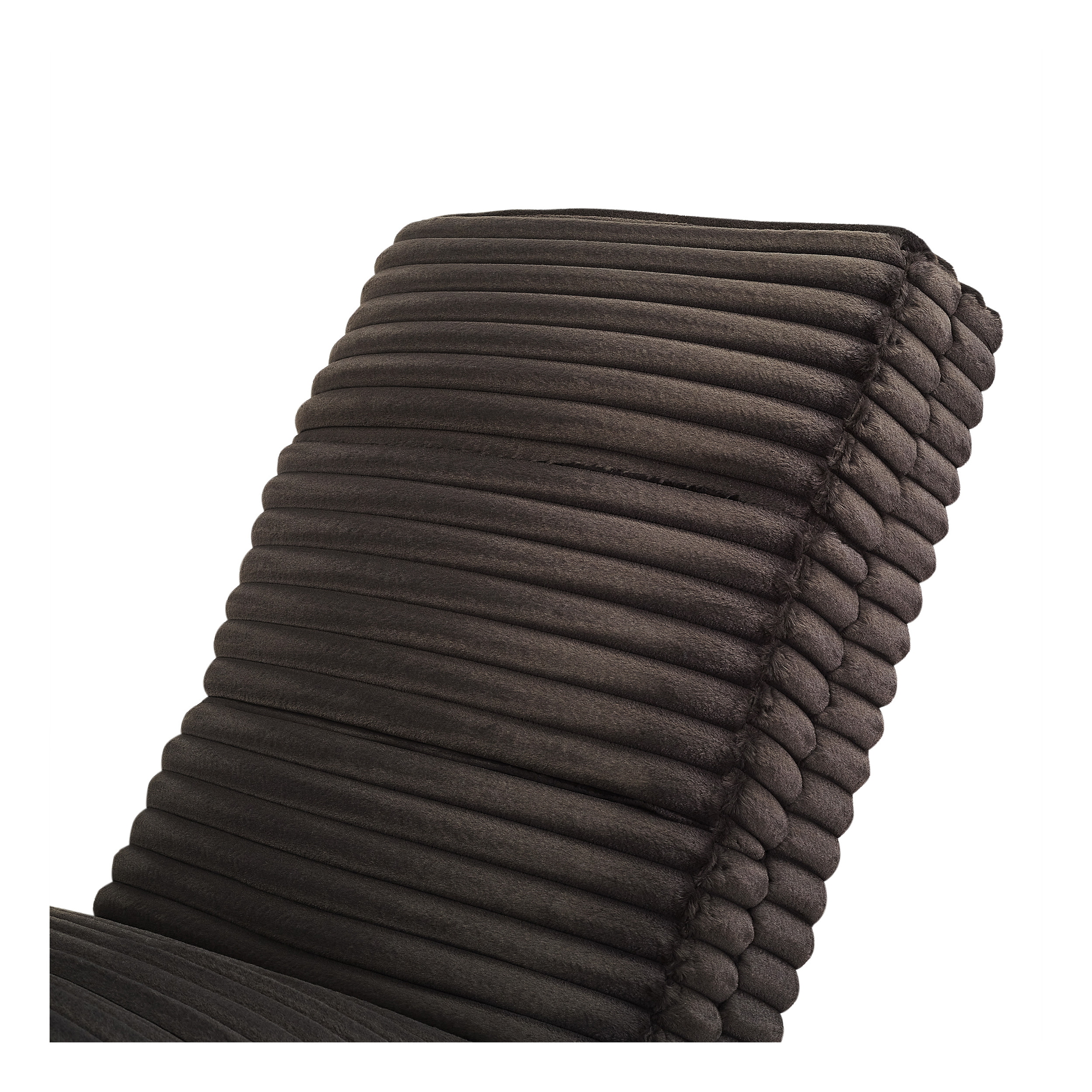 Artistiq Relaxfauteuil 'Amaryllis' Rib, kleur Zwart