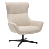 Artistiq Draaifauteuil 'Kevina' Structuurstof, kleur Beige