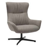 Artistiq Draaifauteuil 'Kevina' Structuurstof, kleur Taupe