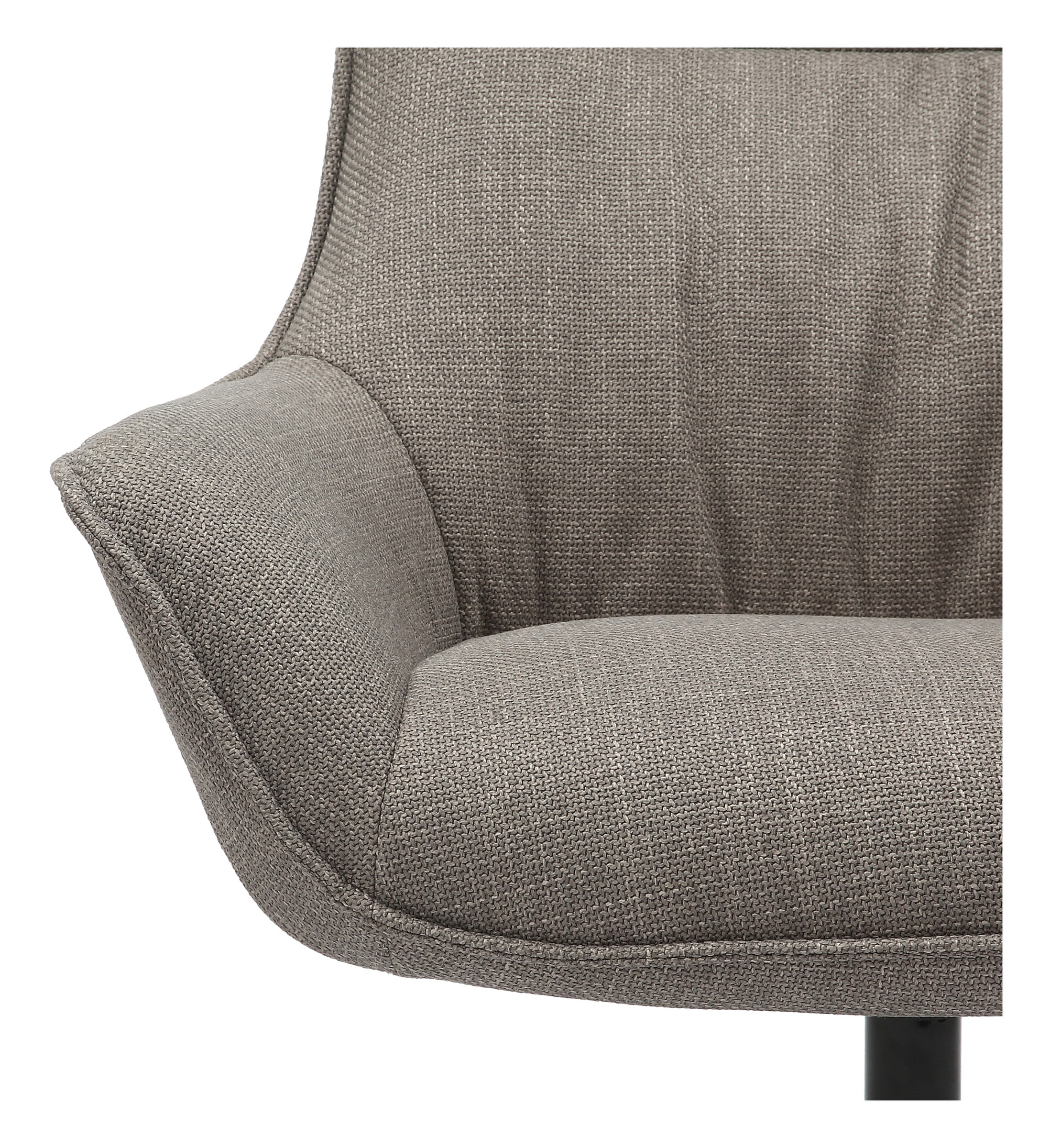 Artistiq Draaifauteuil 'Kevina' Structuurstof, kleur Taupe