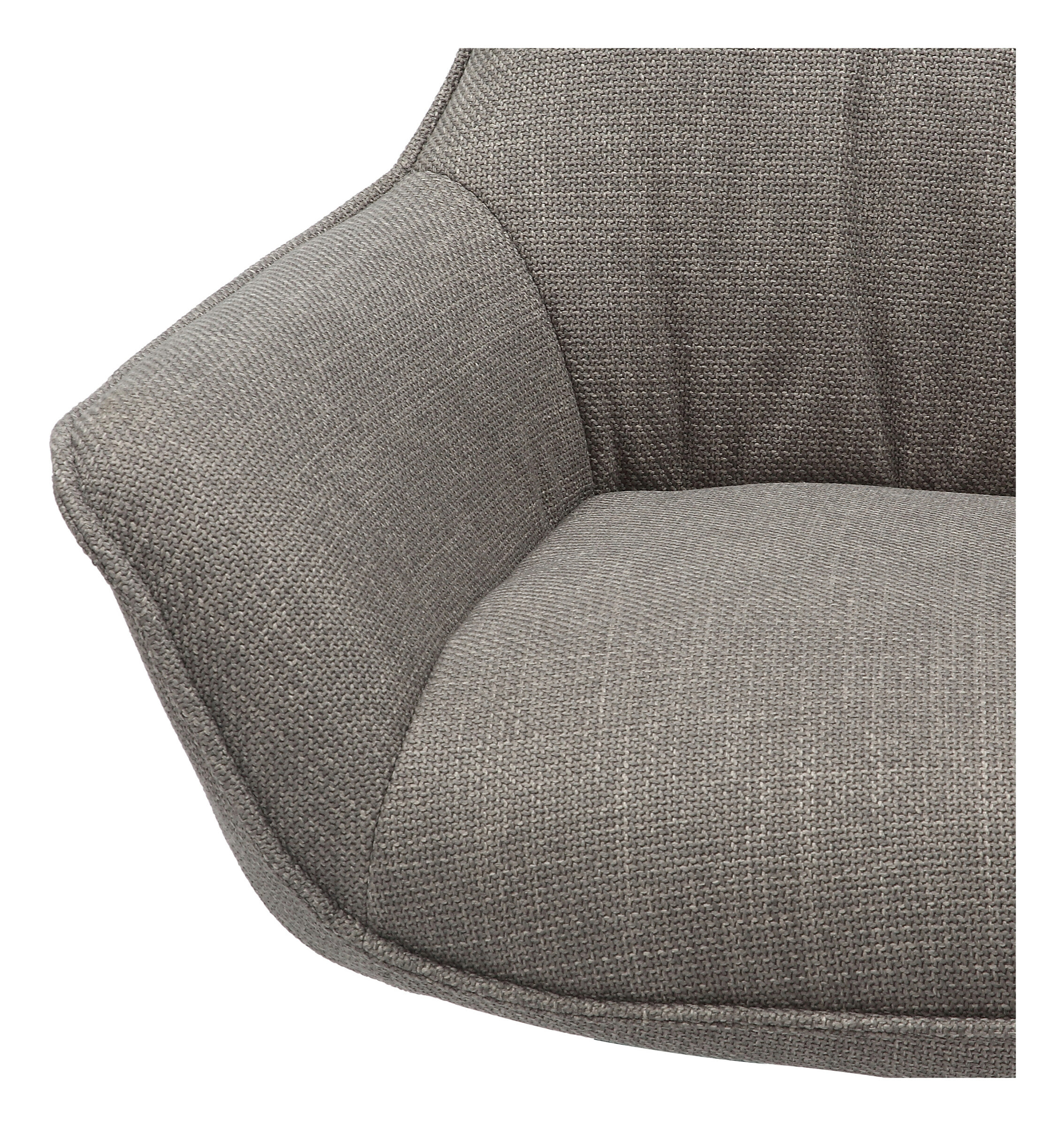 Artistiq Draaifauteuil 'Kevina' Structuurstof, kleur Taupe