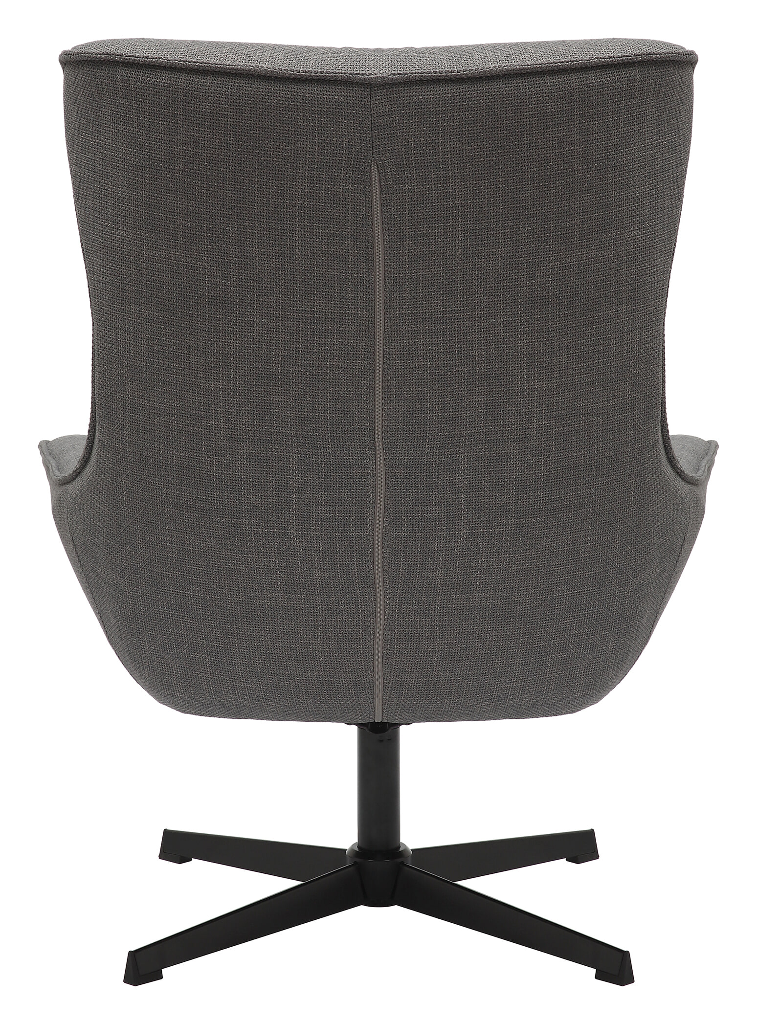 Artistiq Draaifauteuil 'Kevina' Structuurstof, kleur Grijs