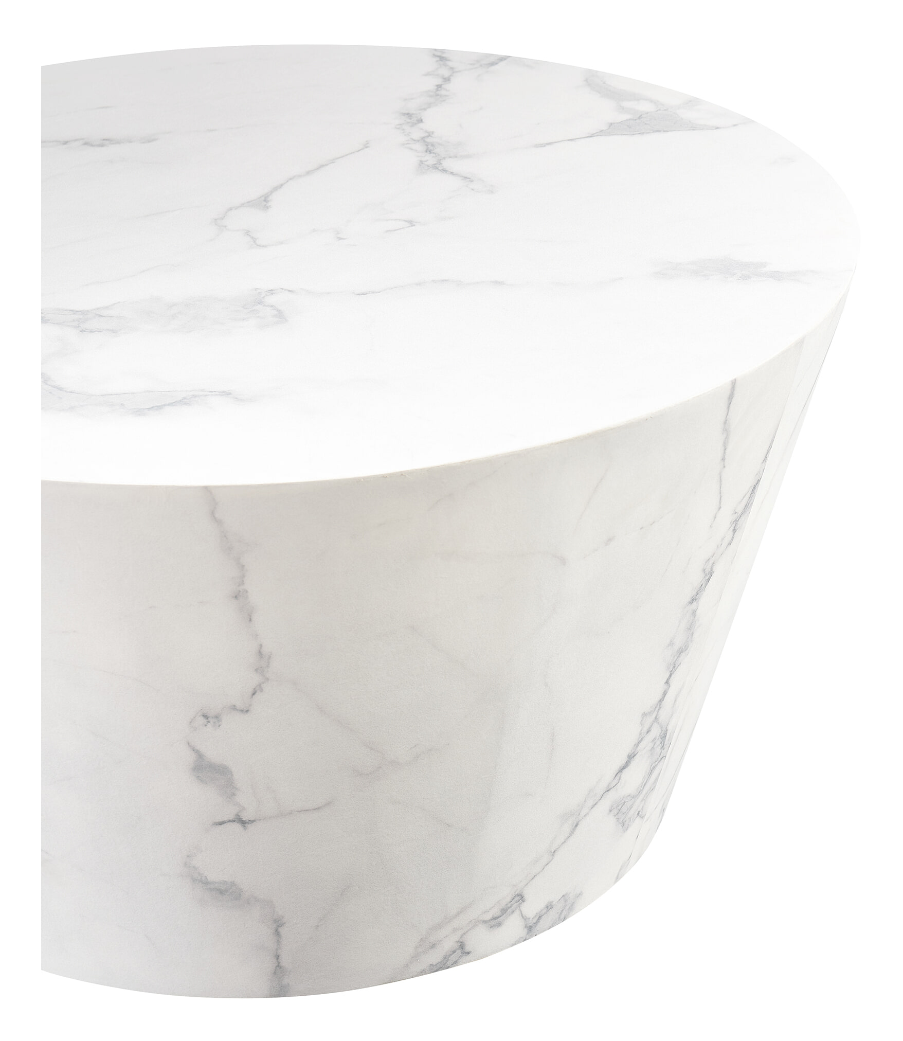 Artistiq Ronde Salontafel 'Tylicia' Marmerlook, 80cm