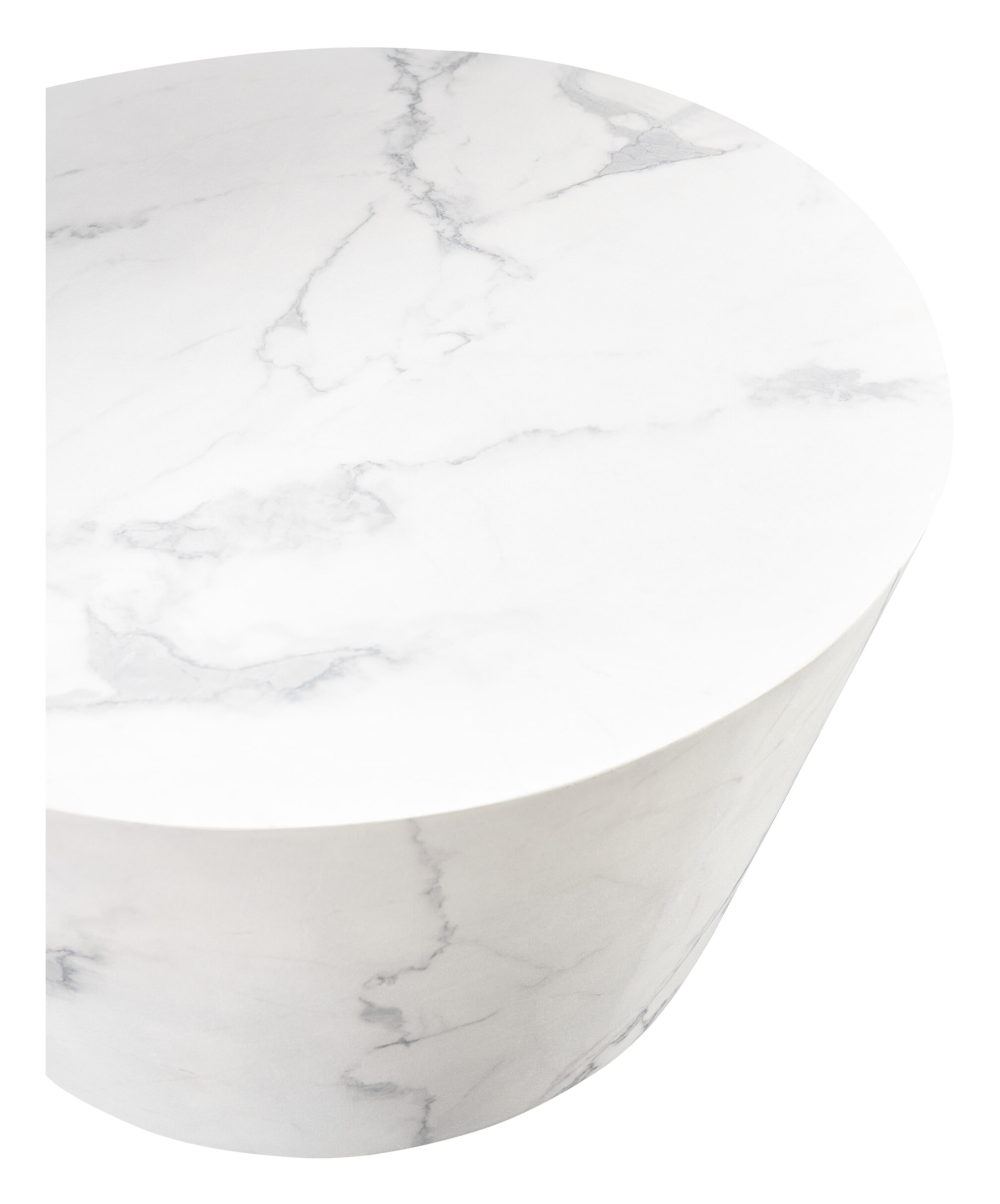 Artistiq Ronde Salontafel 'Tylicia' Marmerlook, 80cm