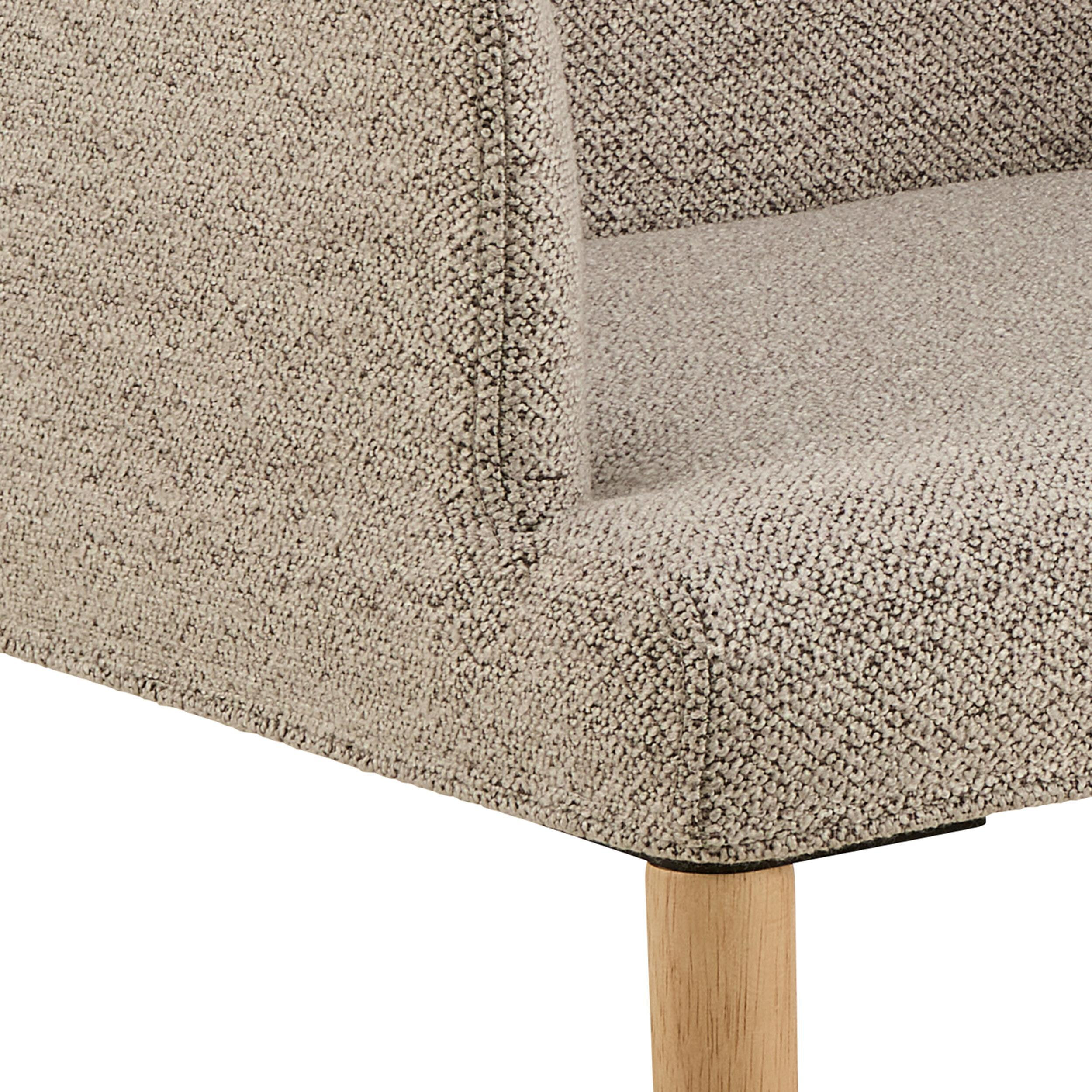 Bendt Eetkamerstoel 'Jeris' Bouclé, kleur Beige