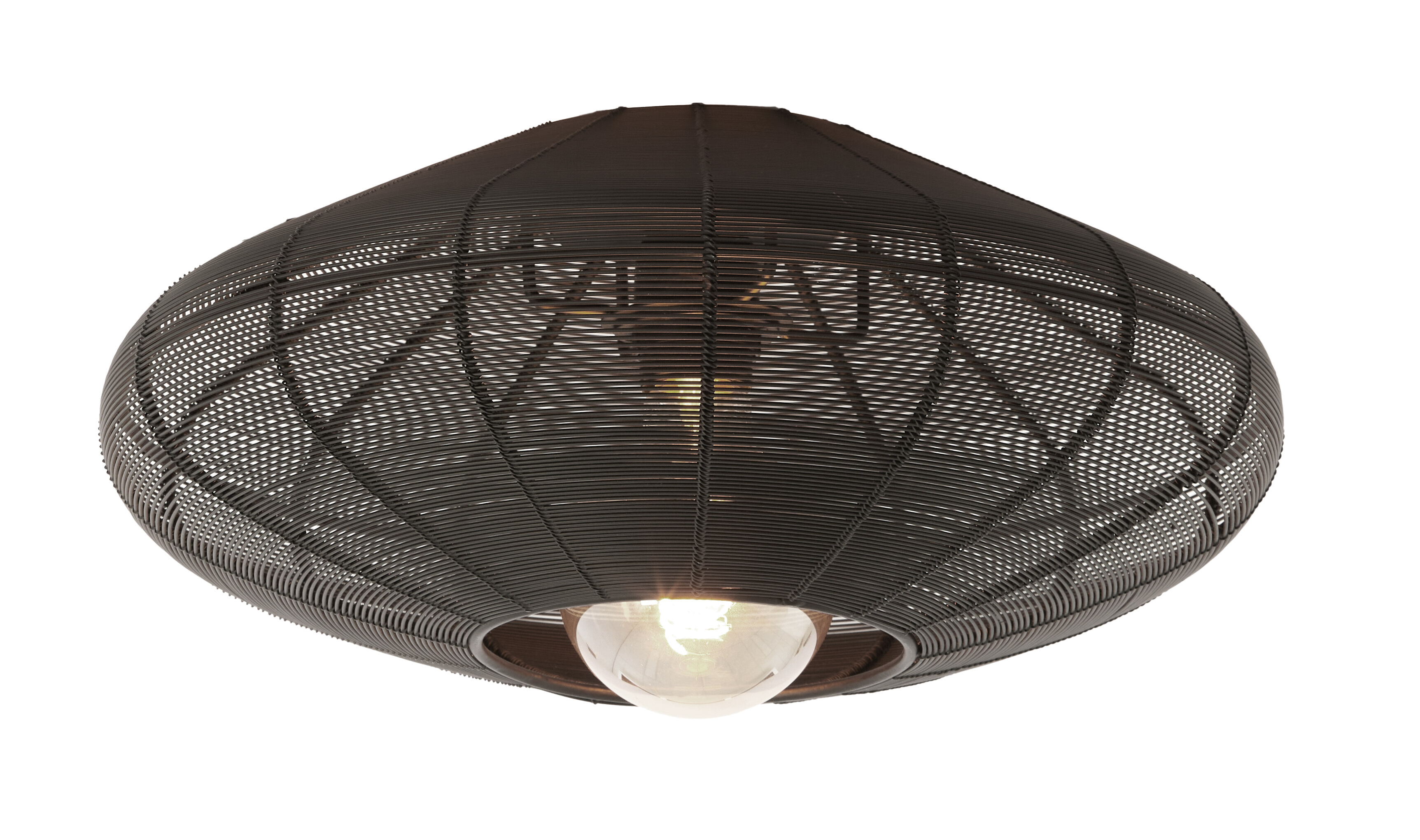 Light & Living Plafondlamp 'Bahoto' Ø40cm, kleur Mat Zwart