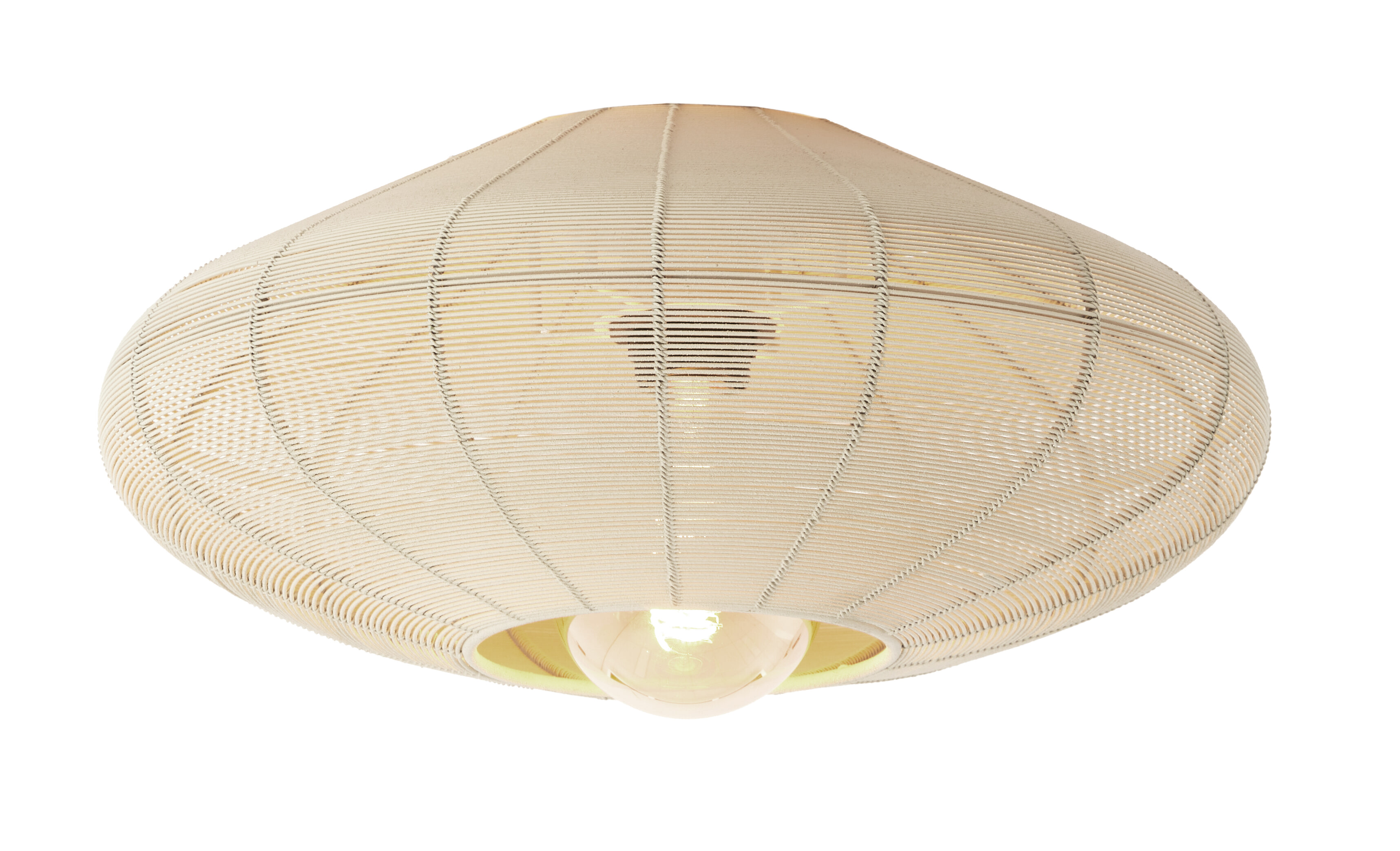 Light & Living Wandlamp 'Bahoto' Ø40cm, kleur Crème