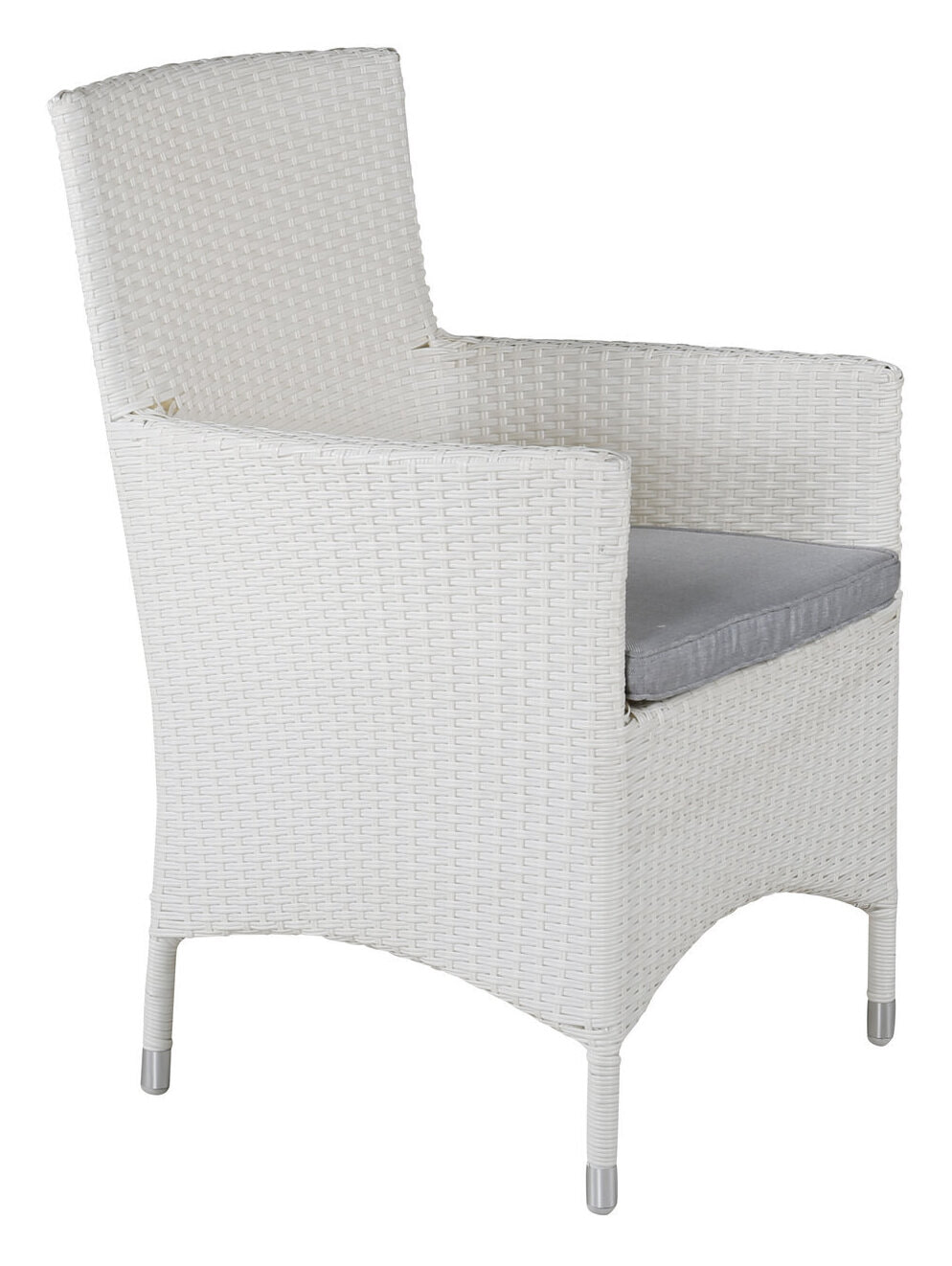 Nohr Tuinstoel 'Charnae' Wicker, kleur Wit