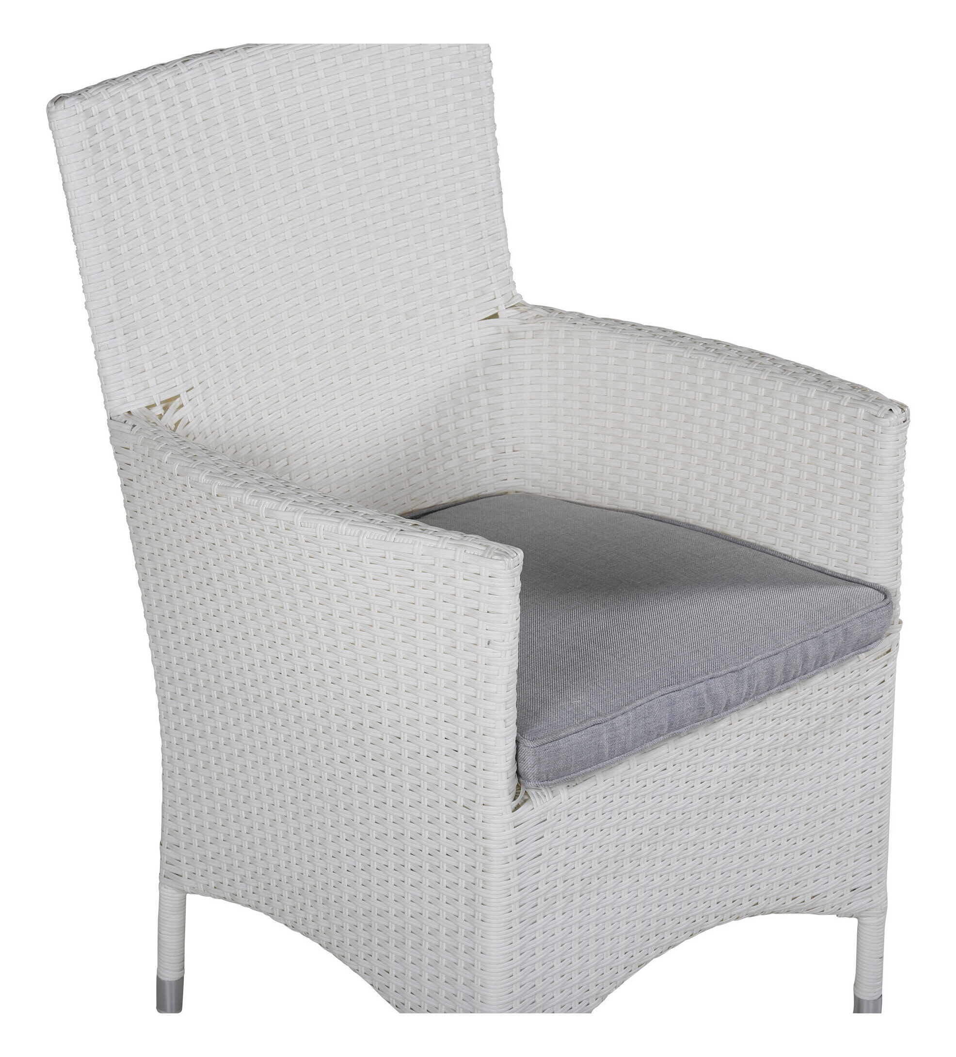 Nohr Tuinstoel 'Charnae' Wicker, kleur Wit